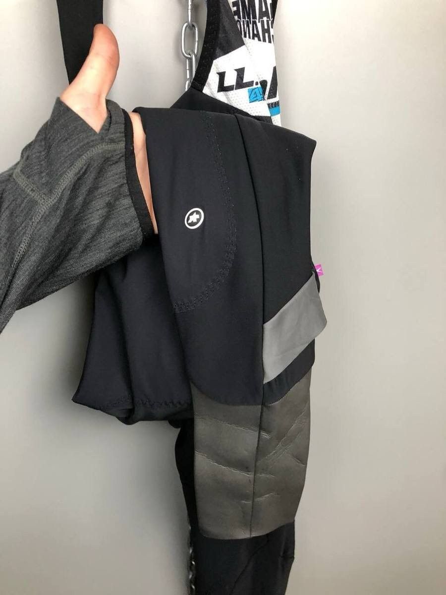 Rapha Assos Women Long Bib Cycling Shorts Black Size M Size M / US 6-8 / IT 42-44 - 3 Thumbnail