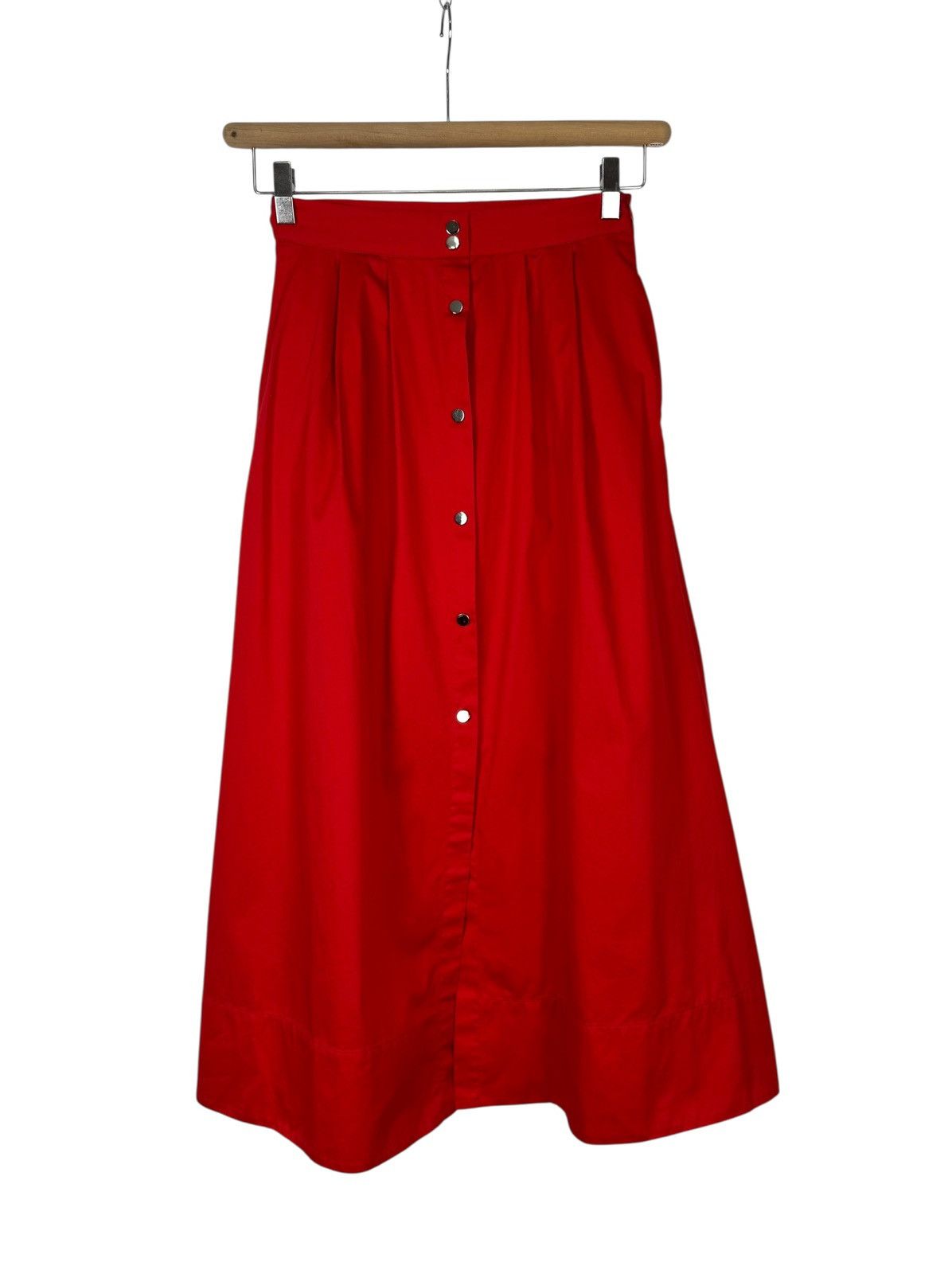 Maje Maje Cotton Maxi Skirt - Shorts Button Up size 1 Size 28" / US 6 / IT 42 - 12 Thumbnail