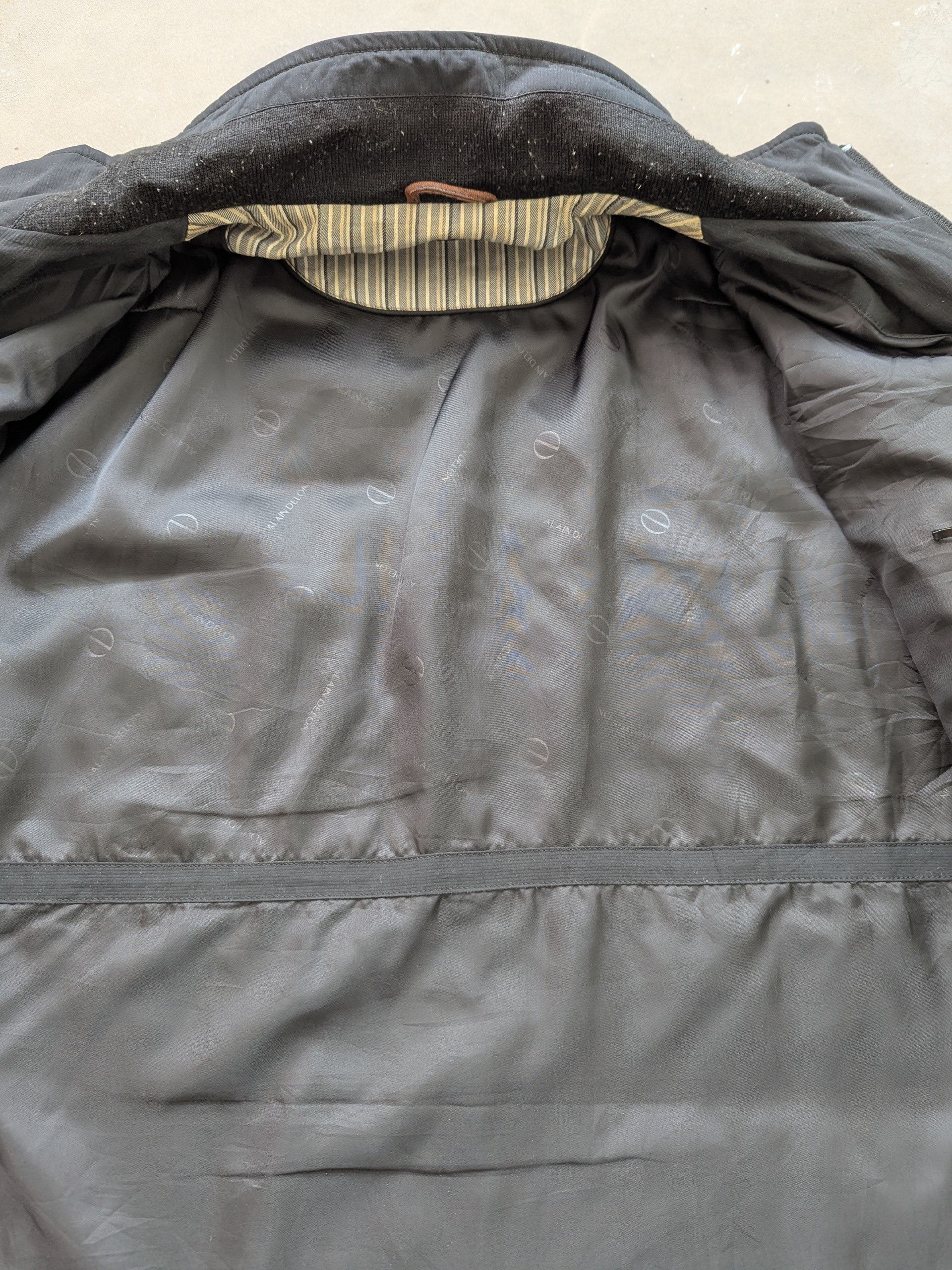 ALAIN DELON × Japanese Brand × Vintage Vintage 1990s Alain Delon Quilted Utility Jacket Size US L / EU 52-54 / 3 - 17 Thumbnail