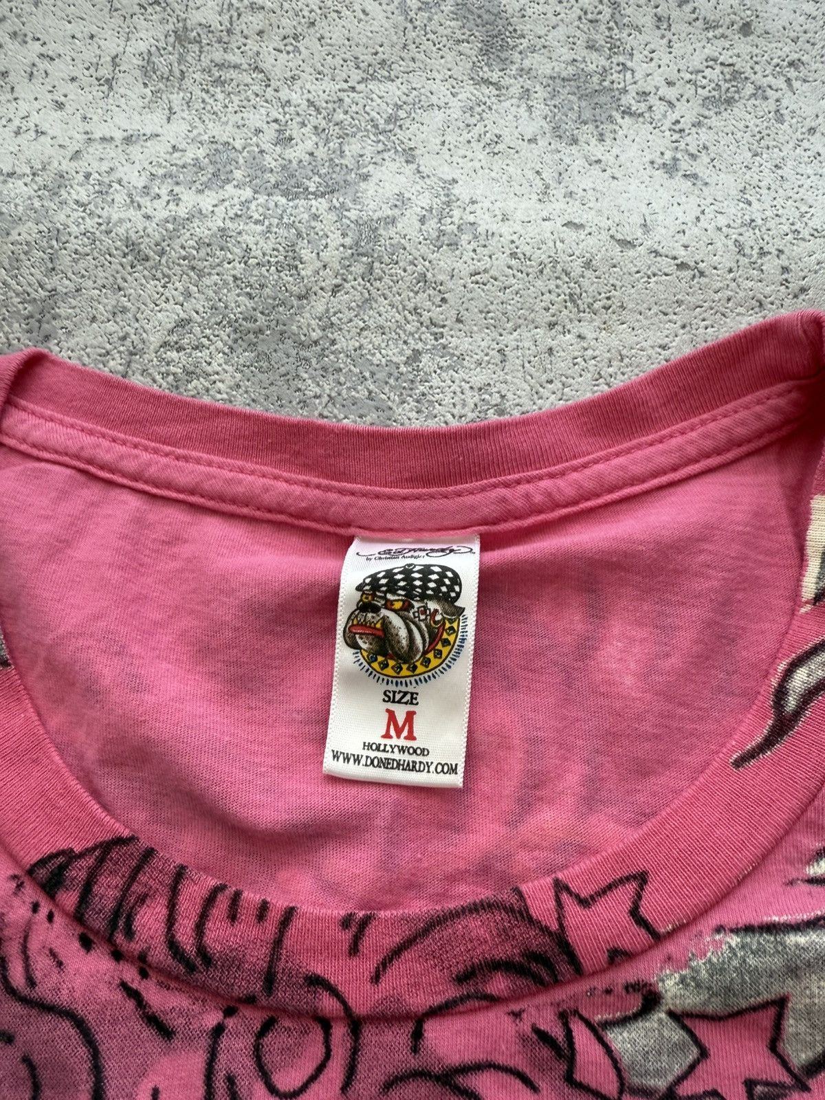 Ed Hardy Crazy Ed Hardy Y2K Overprint Long Sleeve Made in USA Size M / US 6-8 / IT 42-44 - 8 Thumbnail