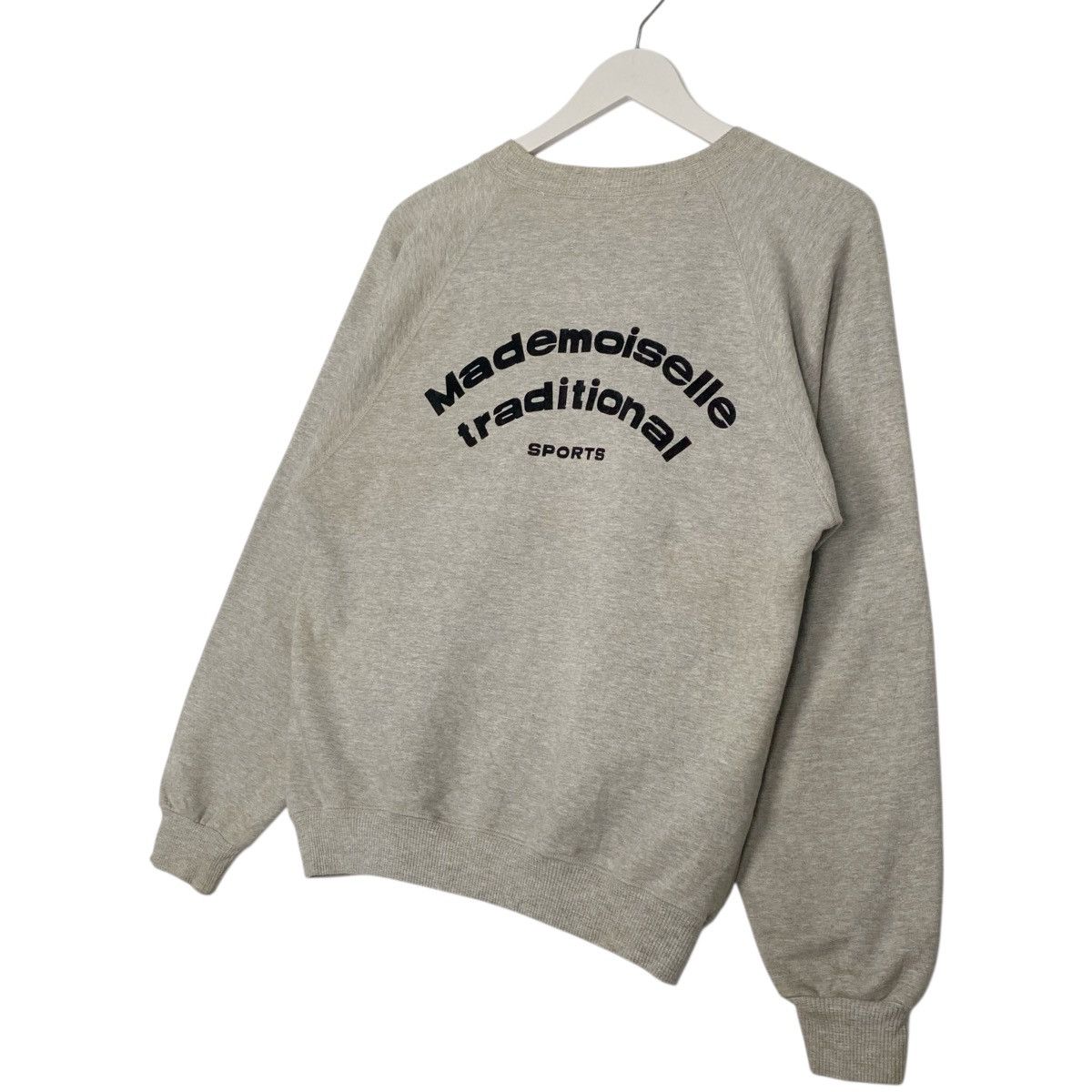 Vintage Vintage Ronmega Crewneck Sweatshirt Grey Pullover Size M Size US M / EU 48-50 / 2 - 7 Thumbnail