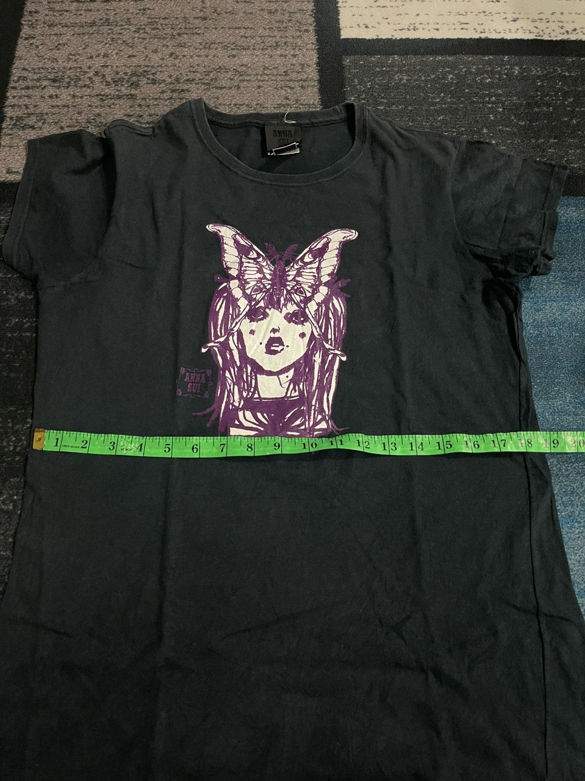 Anna Sui Vintage Anna Sui Moth Girl Tshirt Size M / US 6-8 / IT 42-44 - 10 Thumbnail
