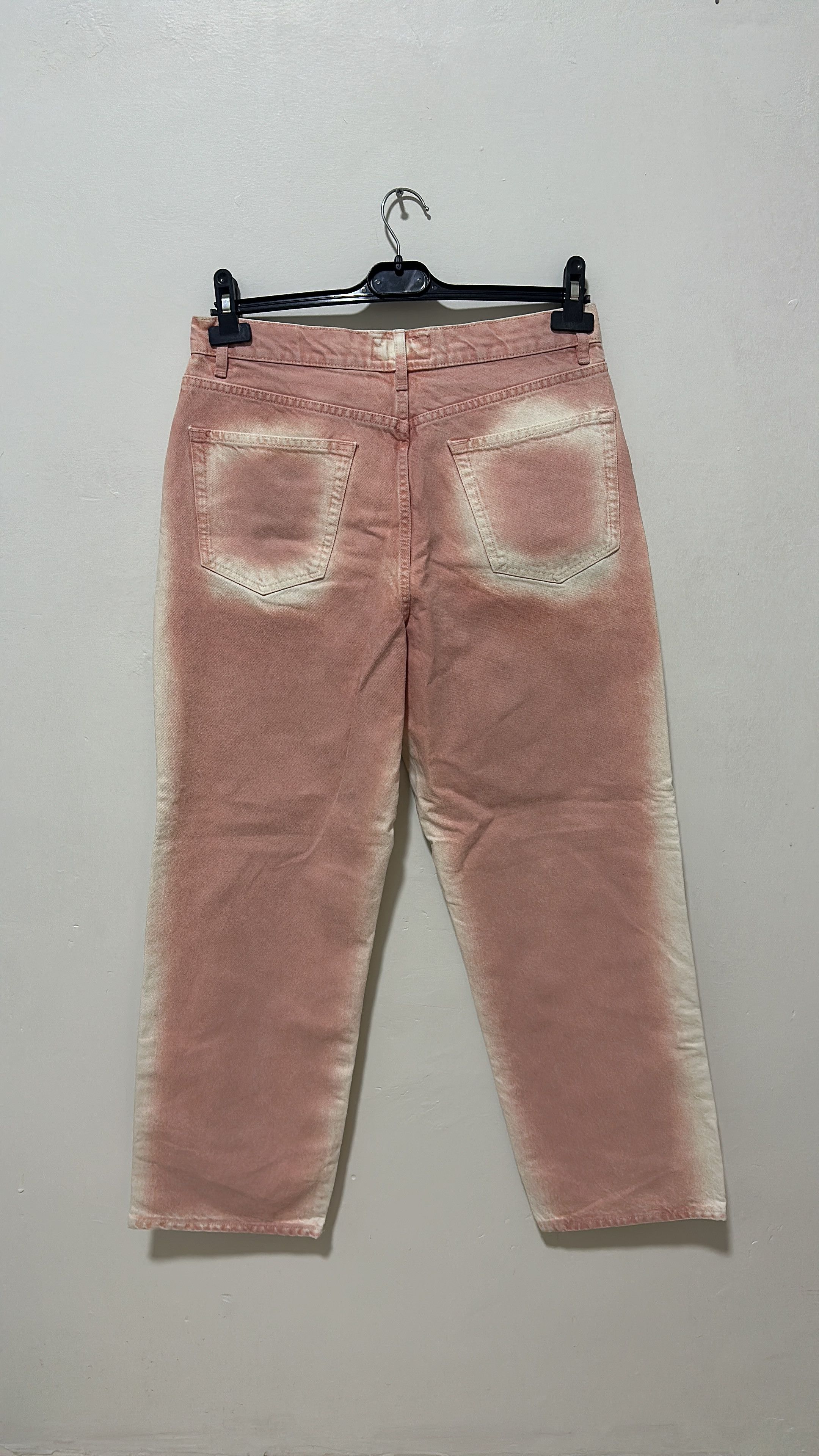 Stussy Stussy Spray Dyed Big Ol Jean Size 30 Faded Pink Size US 30 / EU 46 - 2 Thumbnail