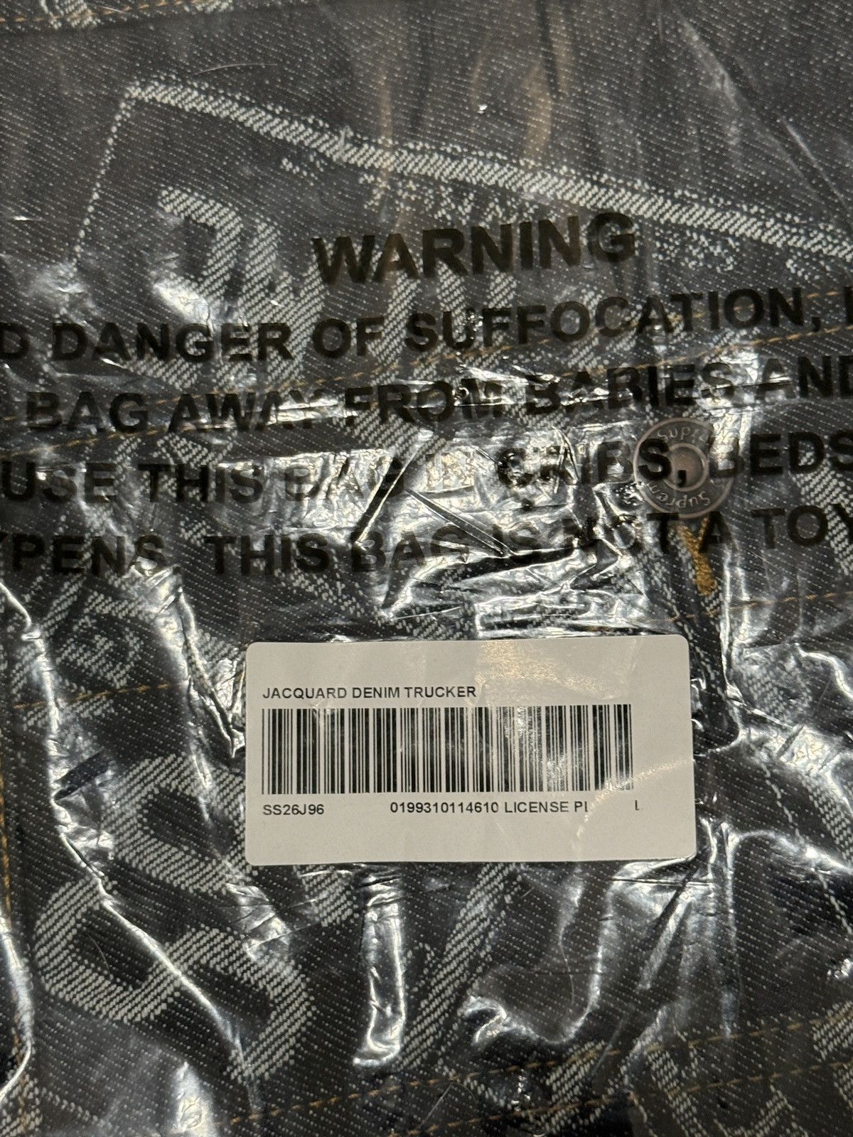 Supreme Supreme license plate jacket Size US L / EU 52-54 / 3 - 4 Thumbnail