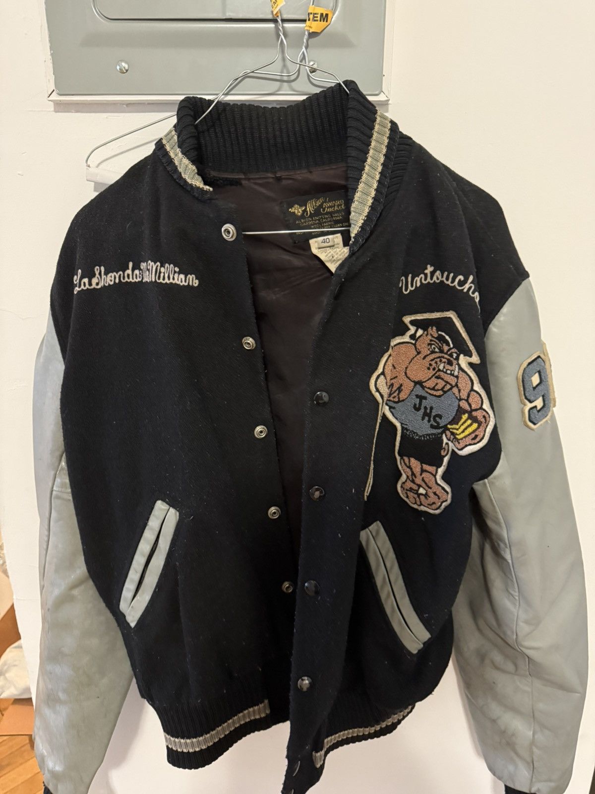 Vintage Vintage 90s letterman jacket Size US M / EU 48-50 / 2 - 1 Thumbnail