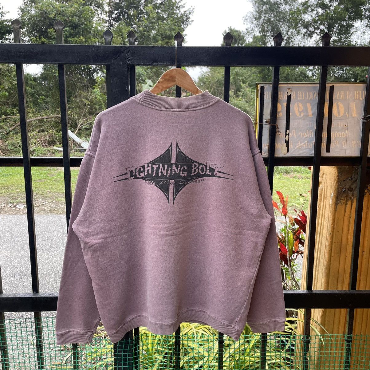 🔥Vintage 90s Lightning Bolt Surf Skate Jumper Sweatshirts