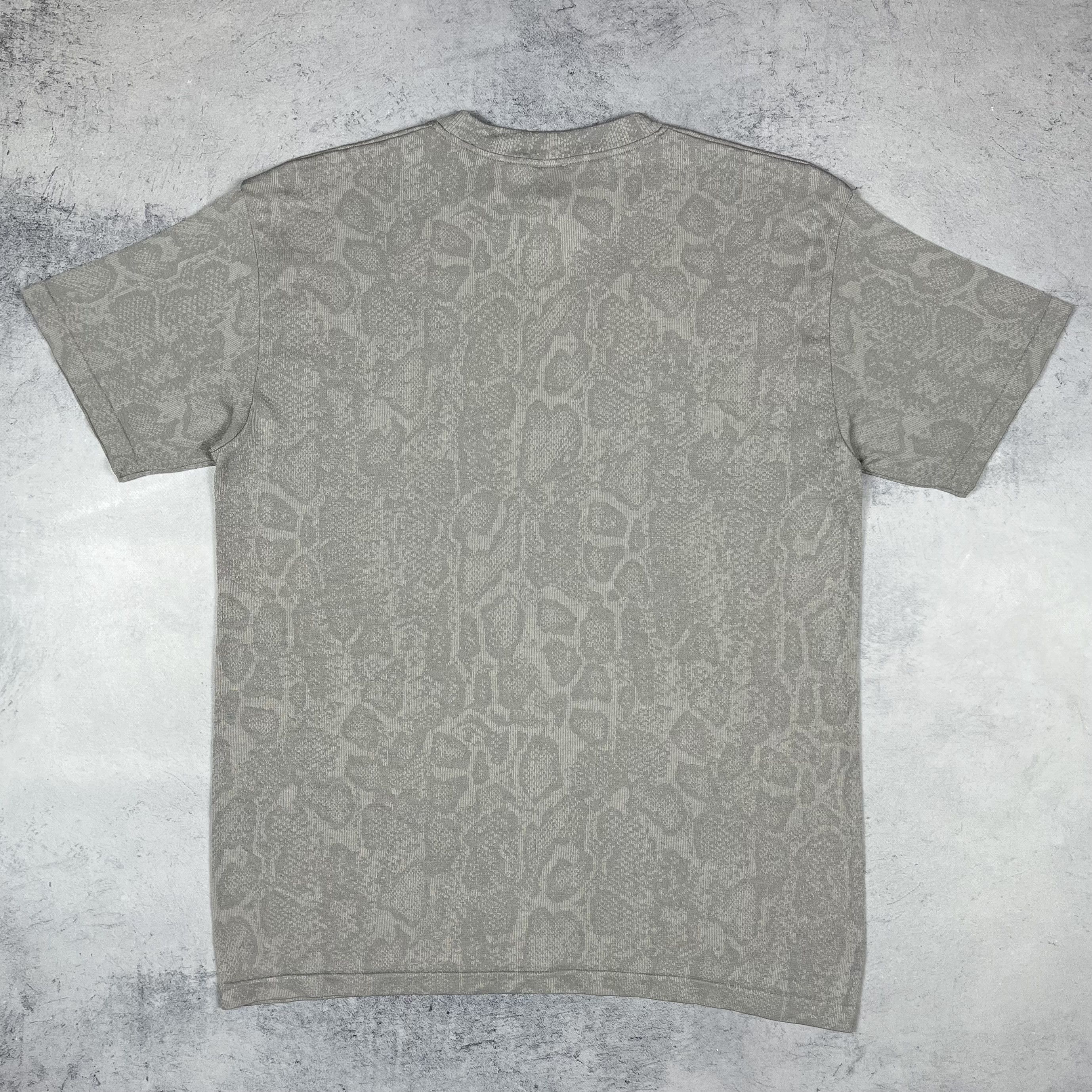 Gymshark Gymshark Snakeskin Pattern Textured T Shirt Size US S / EU 44-46 / 1 - 14 Thumbnail
