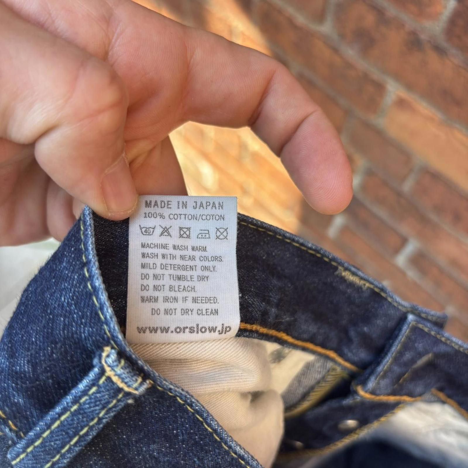 Orslow Vintage orslow made in Japan selvage jeans 30x30 Size US 30 / EU 46 - 8 Thumbnail