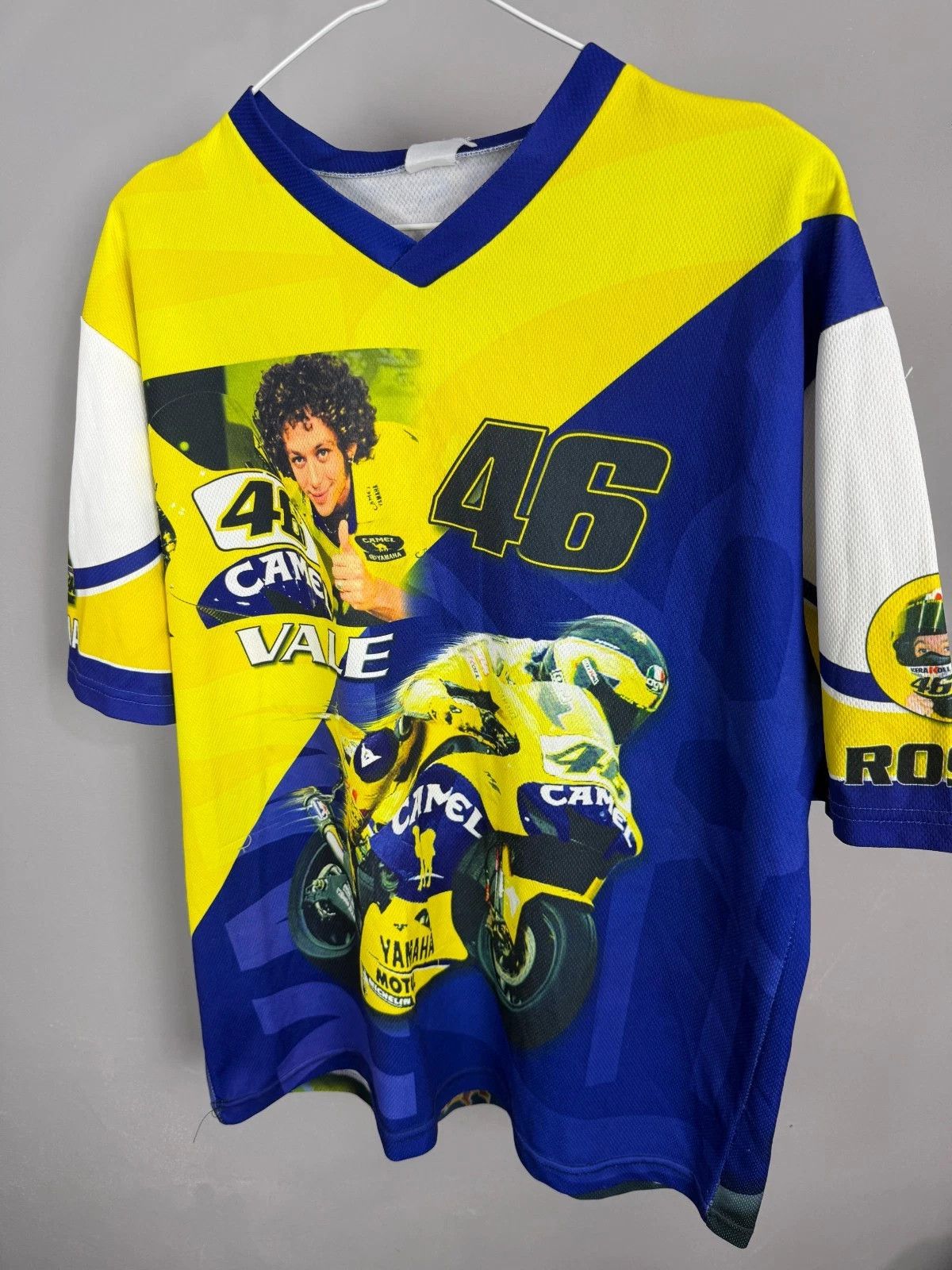 Other Valentino Rossi 46 MotoGP Racing Graphic T-Shirt Jersey Size US L / EU 52-54 / 3 - 1 Thumbnail