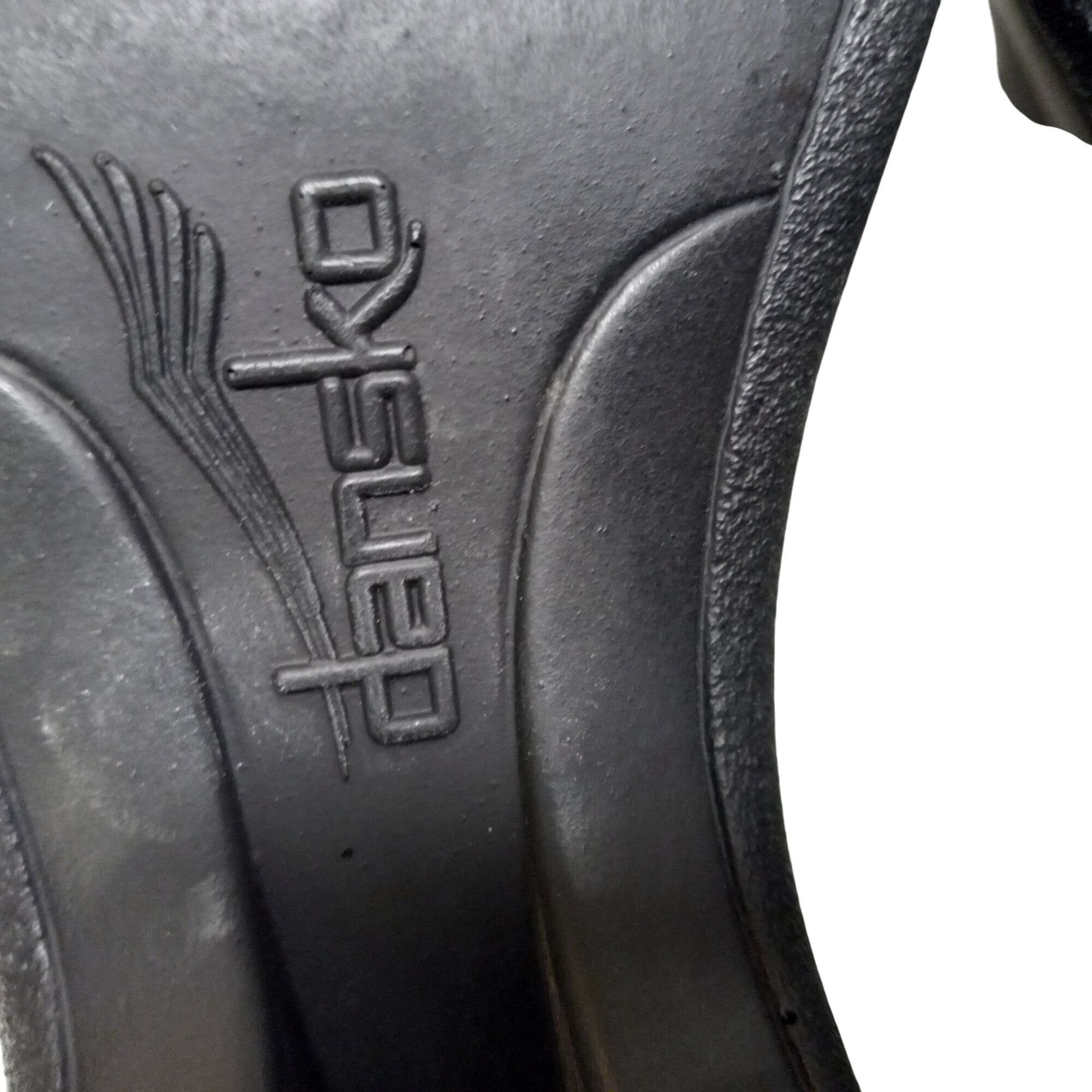 Dansko Dansko Size EU 38 US 7.5 8 Womens Black Leather Kiltie Stud Size US 8 / IT 38 - 9 Thumbnail