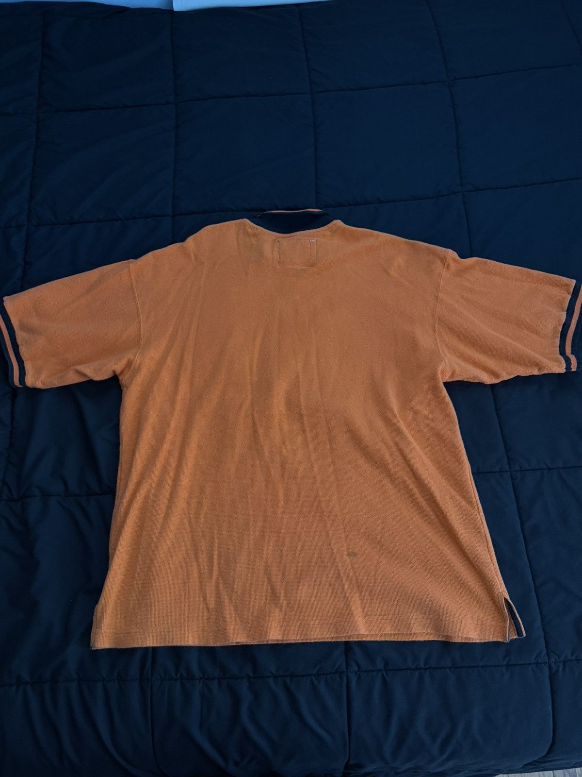 Japanese Brand Designer Orange Polo Shirt Size US L / EU 52-54 / 3 - 3 Thumbnail