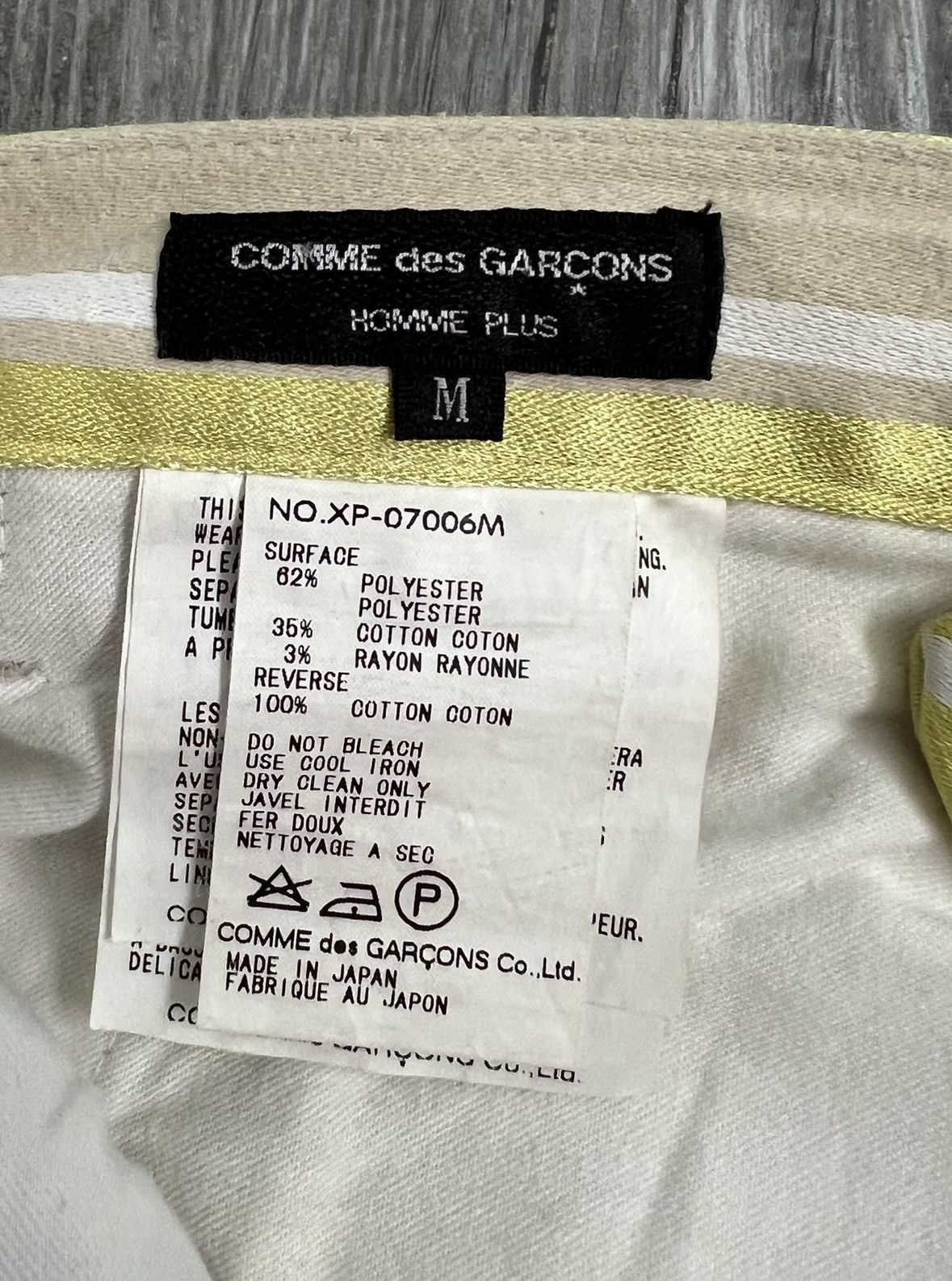 Comme des Garcons Homme Plus 1999 Comme Des Garcons Homme Plus RareRunway Patchwork Pants Size US 33 - 7 Thumbnail
