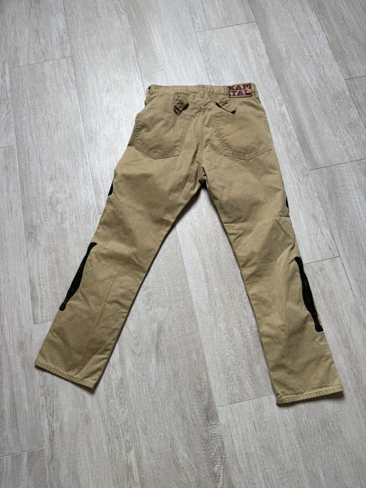 Kapital Kountry Kapital Kountry Straight-leg Khaki Size US 34 / EU 50 - 4 Thumbnail