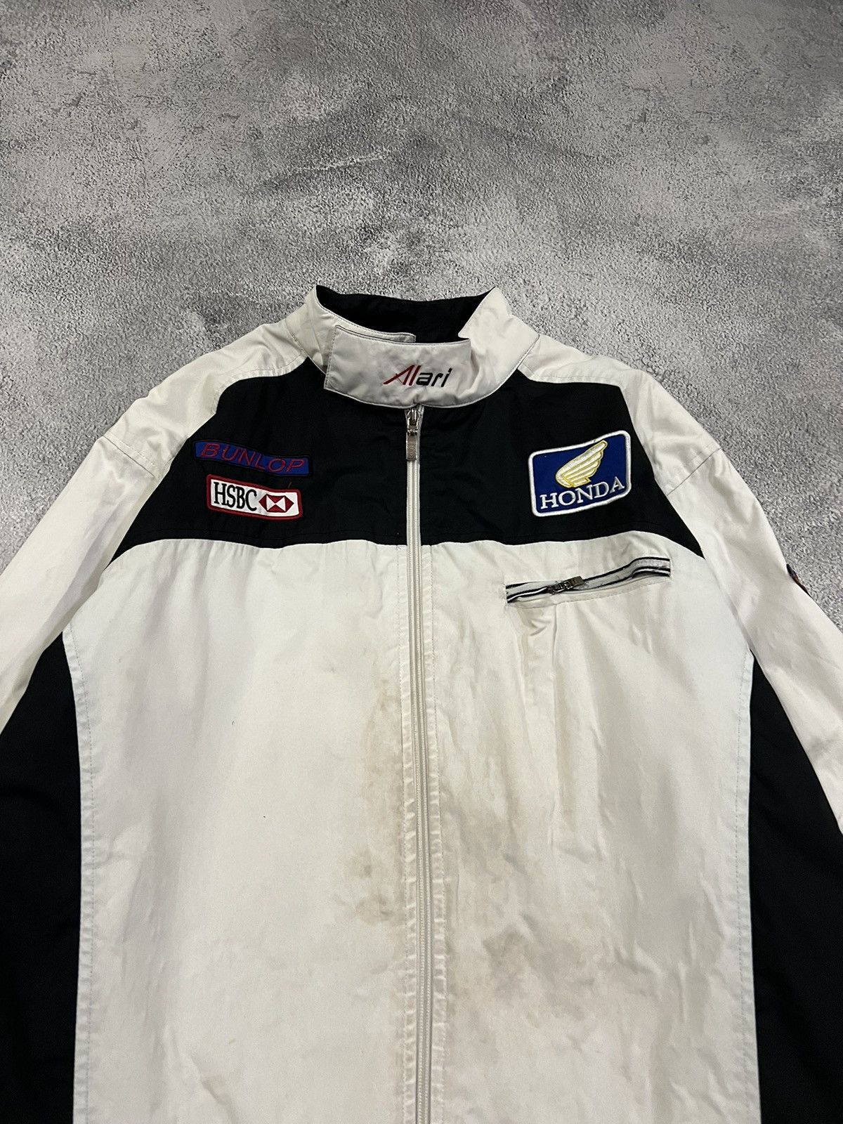 Honda × Vintage Vintage Y2k Honda Racing Faded Thrashed Nylon Jacket 90’s Size US M / EU 48-50 / 2 - 6 Thumbnail