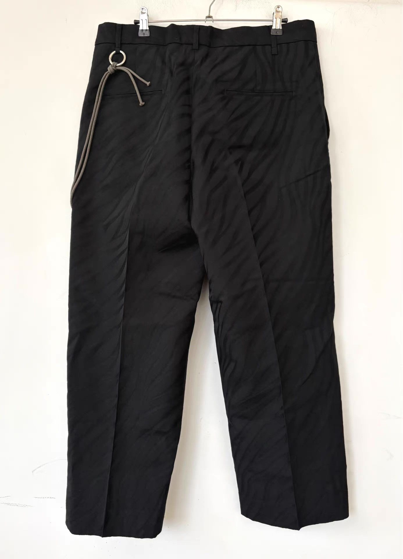 Song For The Mute Song for the Mute 22.2 Zebra-Print Chain Trousers。Ｑ21 Size US 36 / EU 52 - 2 Thumbnail