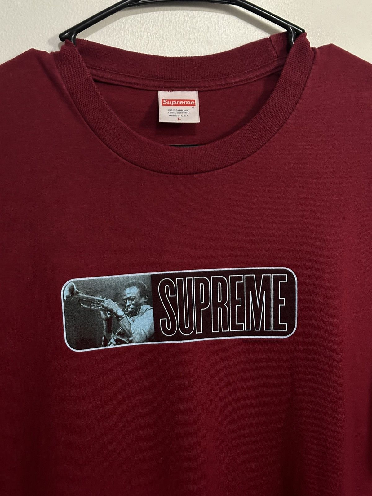 Supreme Supreme Miles Davis Tee Size US L / EU 52-54 / 3 - 2 Thumbnail