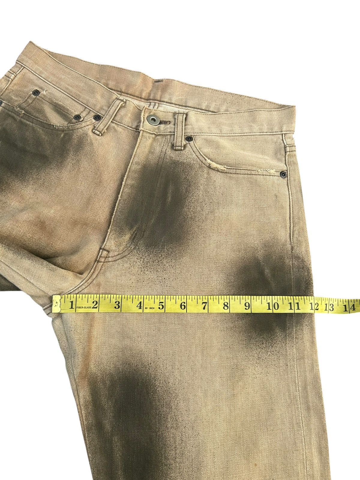 Kapital Japanese Brand Les Vis a Bois Selvedge Denim Jeans Rare 🎌 Size US 30 / EU 46 - 15 Thumbnail