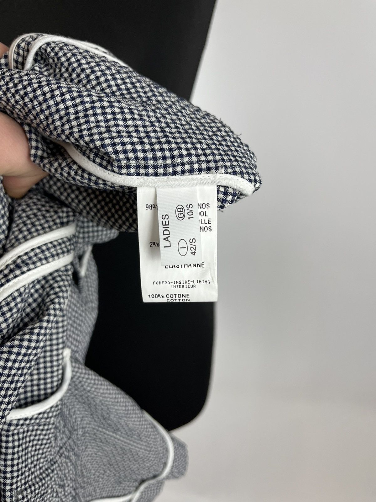 Designer × Fabiana Filippi Fabiana Filippi Women Wool Blazer Jacket Made in Italy(0329) Size S / US 4 / IT 40 - 8 Thumbnail