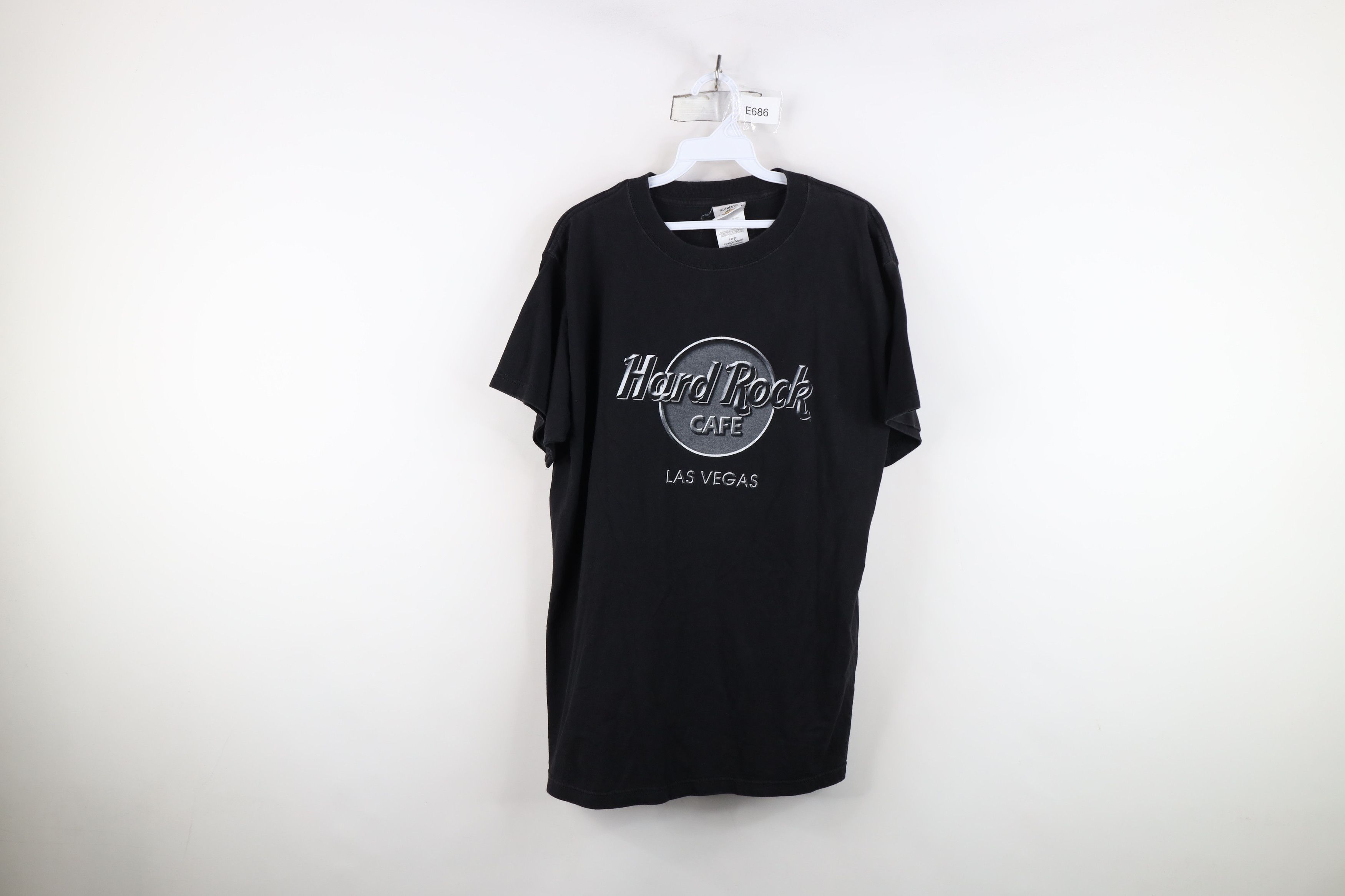 Hard Rock Cafe Vintage Hard Rock Cafe Spell Las Vegas Short Sleeve T-Shirt Size US L / EU 52-54 / 3 - 1 Thumbnail