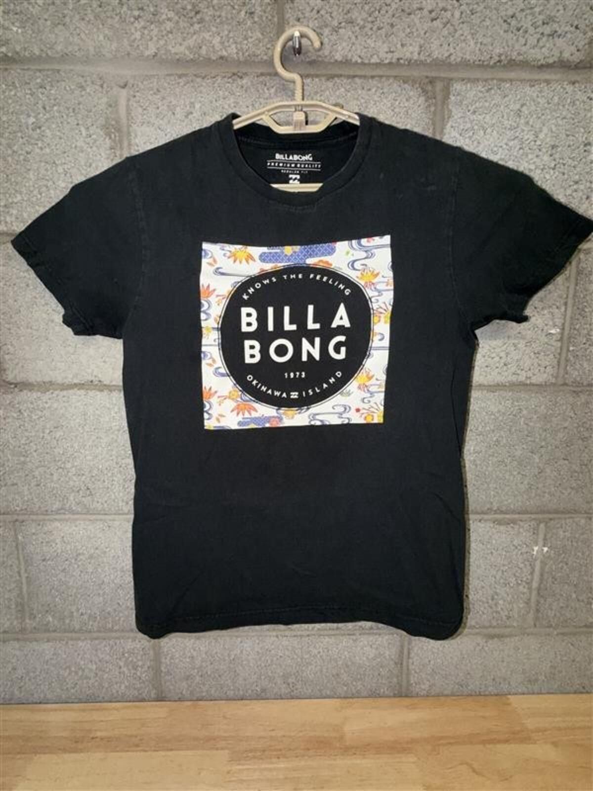 Billabong Billabong Graphic Tee Size M 2010s Black Surf Skate Shirt Size US M / EU 48-50 / 2 - 1 Thumbnail