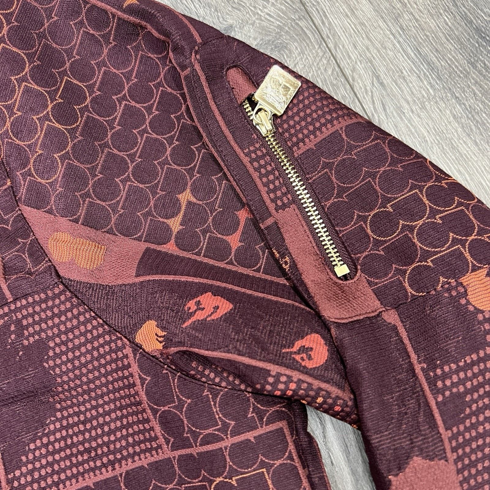 Nike Nike Naomi Osaka Jacket Size XL Womens Jacquard Burgundy Size XL / US 12-14 / IT 48-50 - 10 Thumbnail