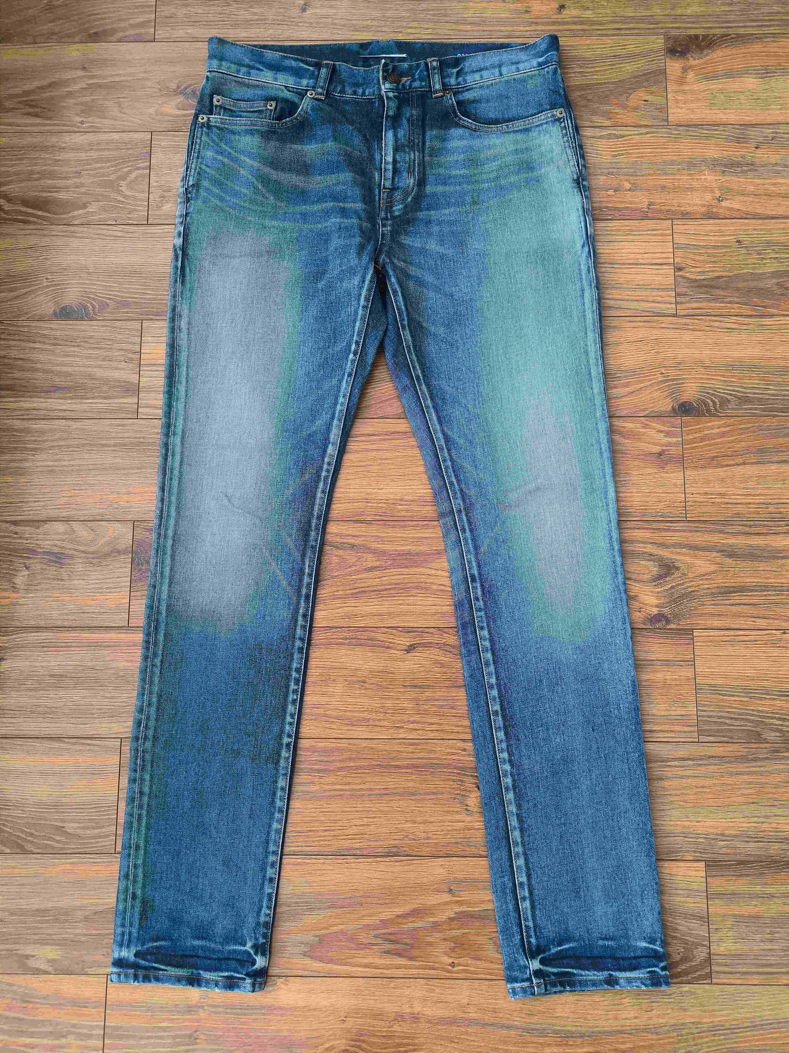 image of Saint Laurent Paris Saint Laurent Denim Jeans, Size 32, Very Good Condition in Blue, Men's