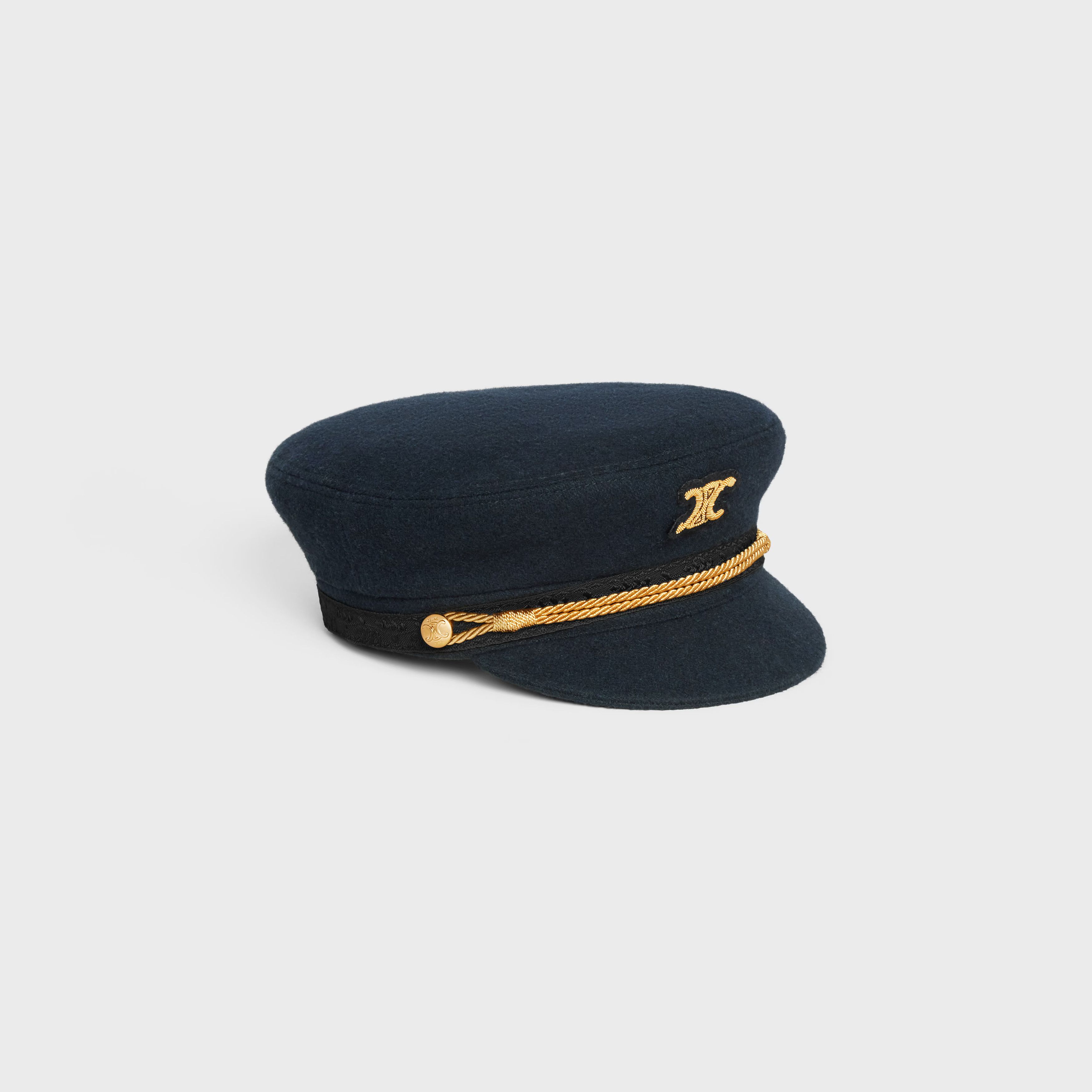 Celine o1bcso1str0925 2AUS1327V Size: OS / Hat / Cap in Dark Navy Size ONE SIZE - 1 Thumbnail