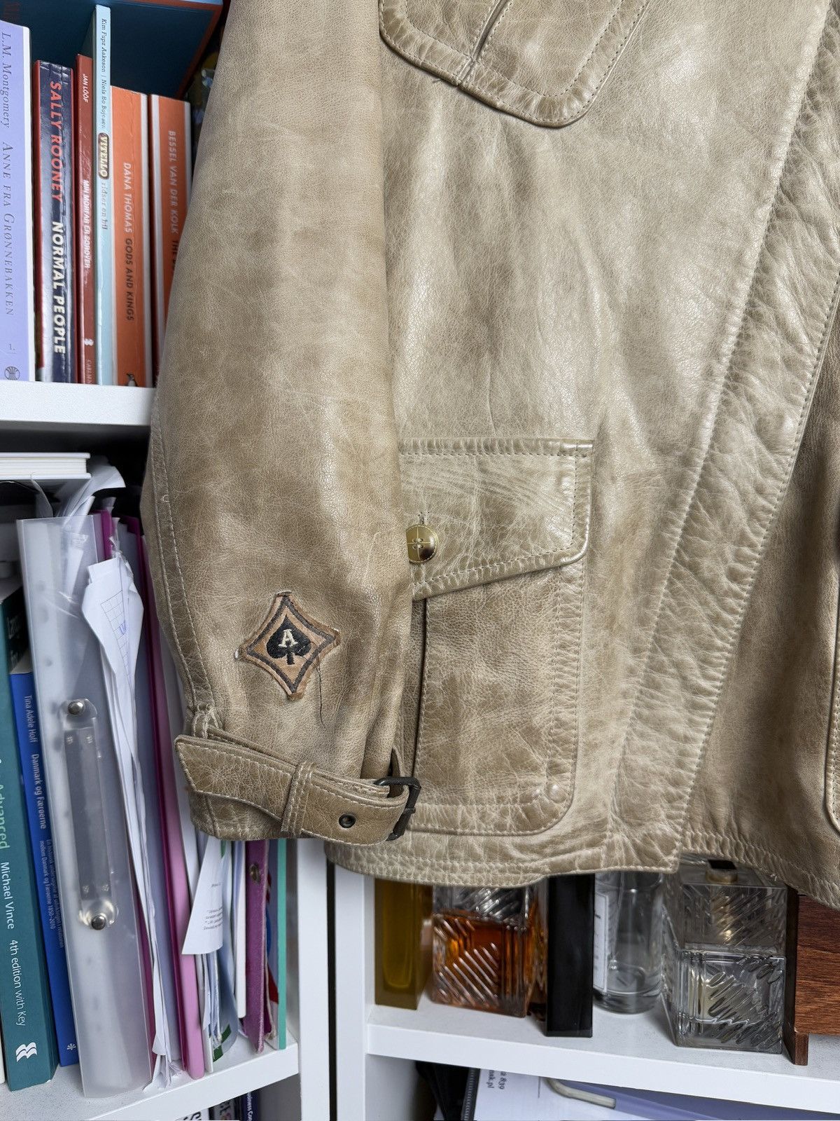 Belstaff Vintage Belstaff aviation army leather jacket 42 S military Size US S / EU 44-46 / 1 - 4 Thumbnail