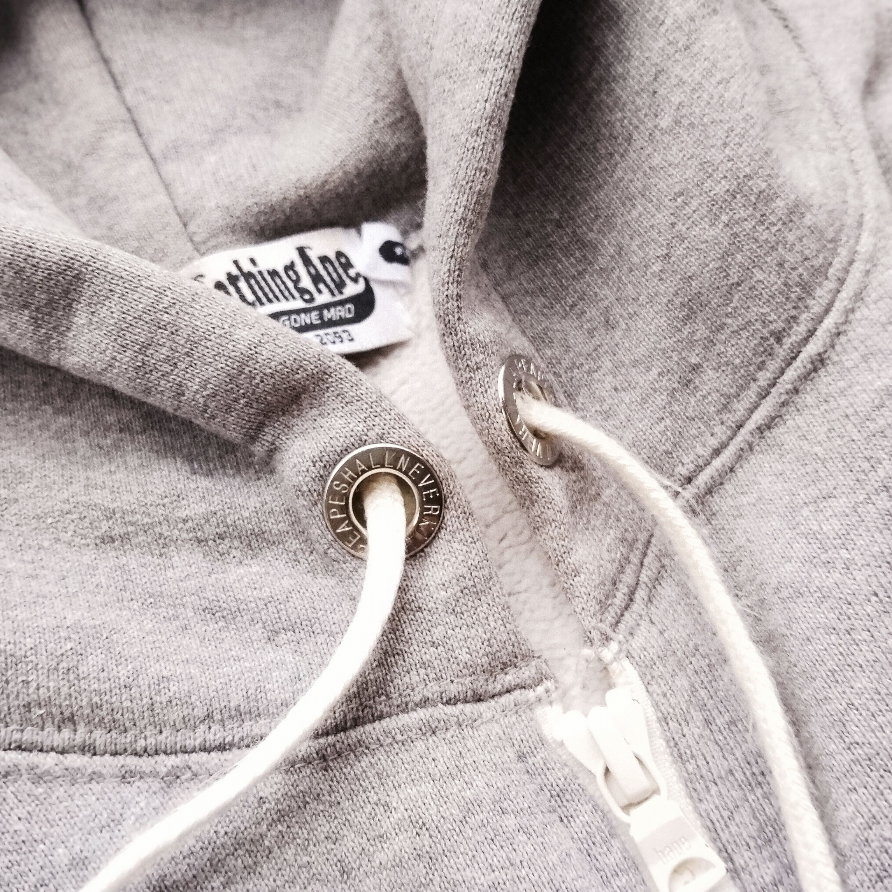Bape Bape Embriodery Ape Head Zip Hoodie Size US XL / EU 56 / 4 - 4 Thumbnail