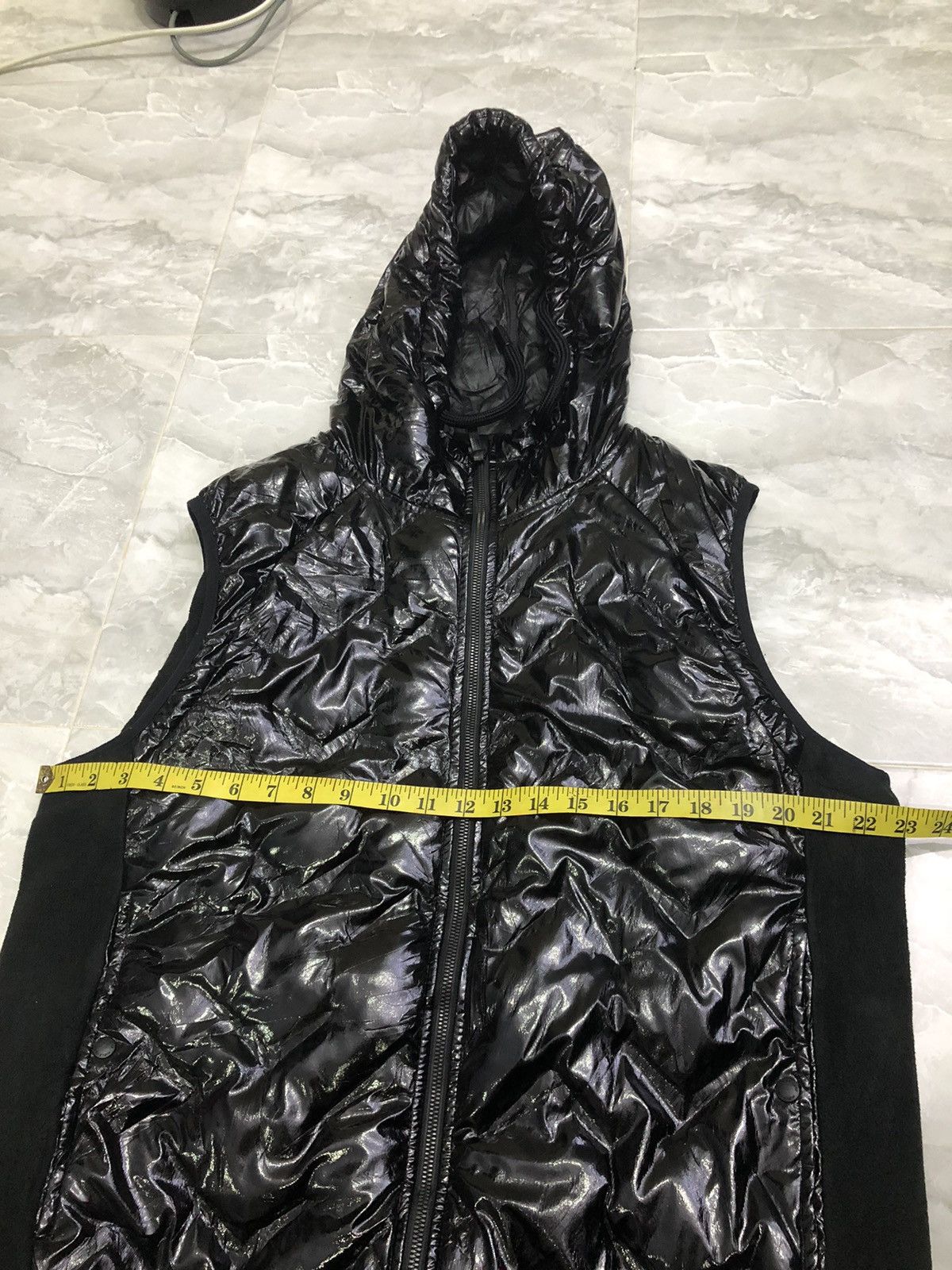 Japanese Brand Japan Field Core Gloss Puffer Vest Hybrid Jacket Size US XL / EU 56 / 4 - 21 Thumbnail