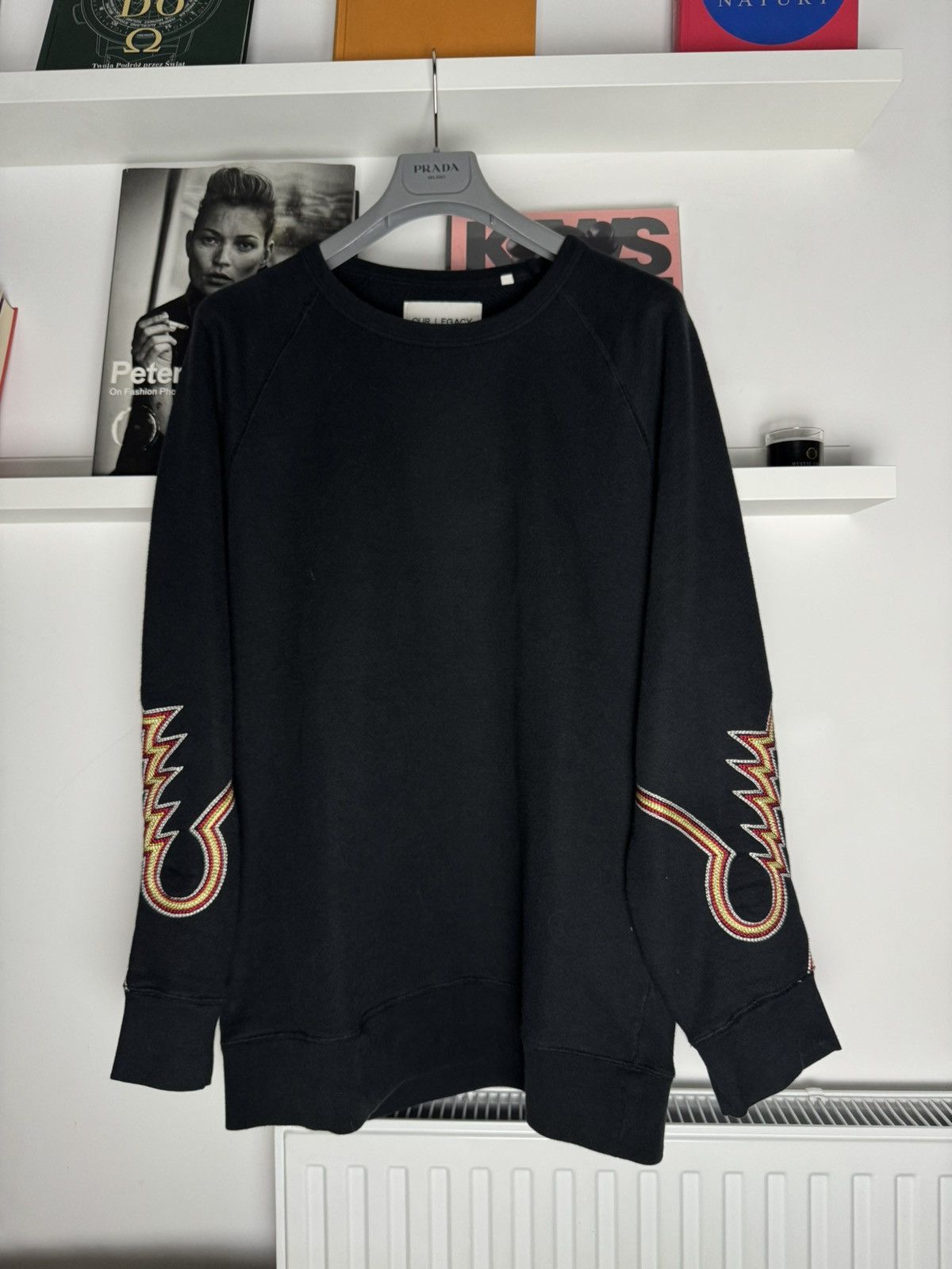 Our legacy SS15 snake flame crewneck streetwear sweatshirt