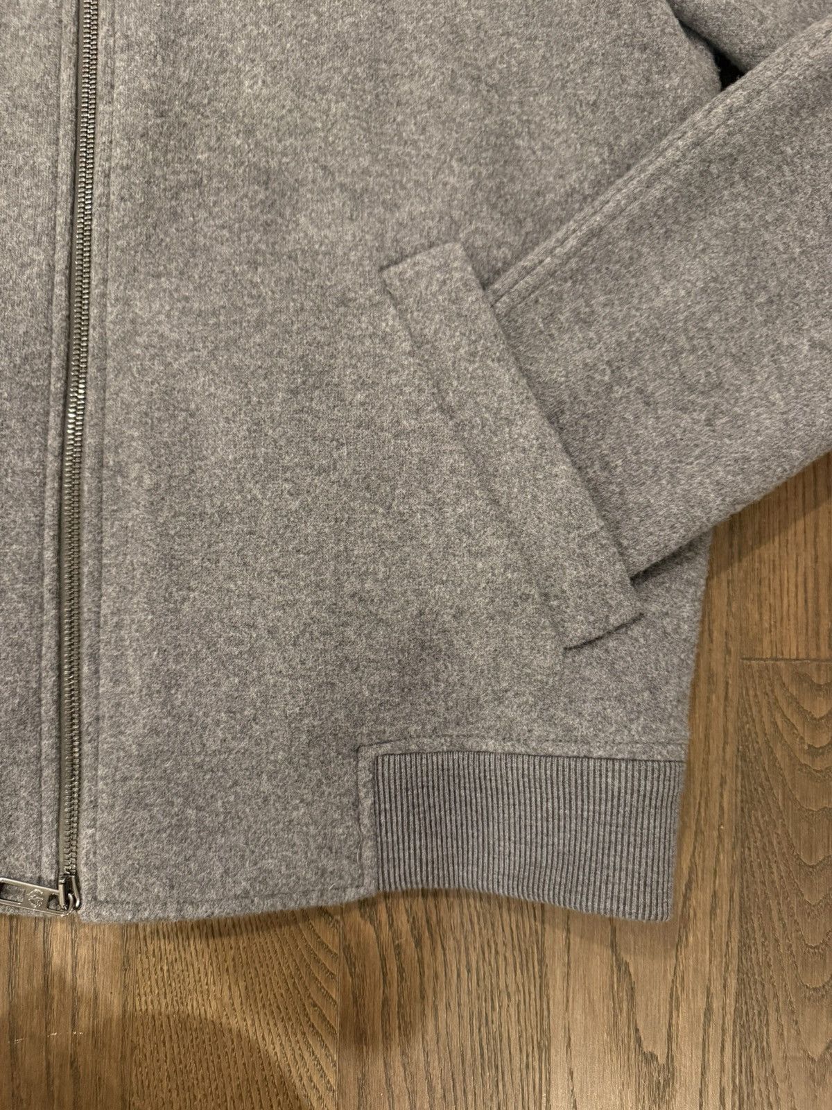 Giorgio Armani Cashmere Wool Melton Cavan made in Italy. Size US L / EU 52-54 / 3 - 4 Thumbnail