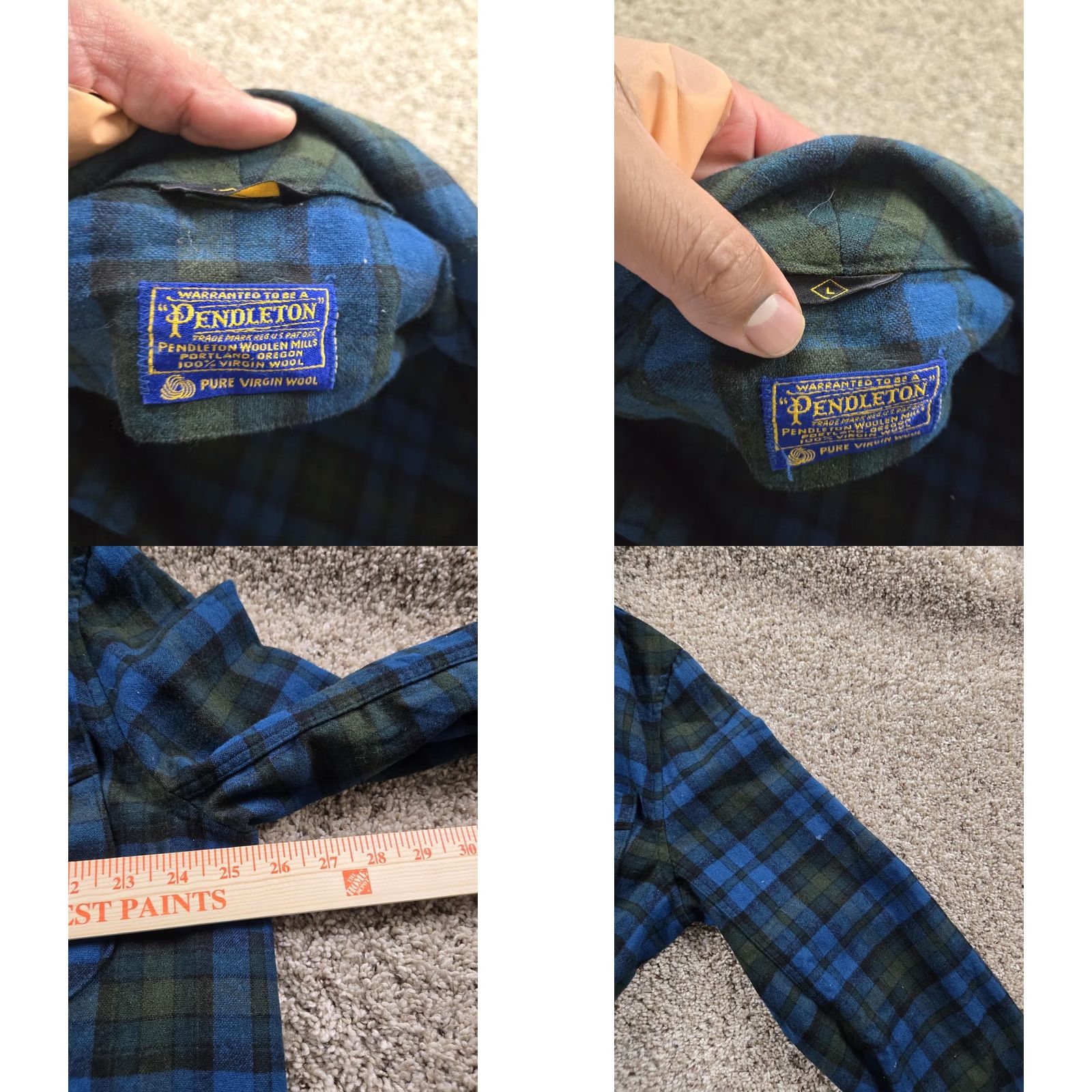 Pendleton VINTAGE Pendleton Robe Shirt? (Note: Unable to determine) Size US M / EU 48-50 / 2 - 9 Thumbnail