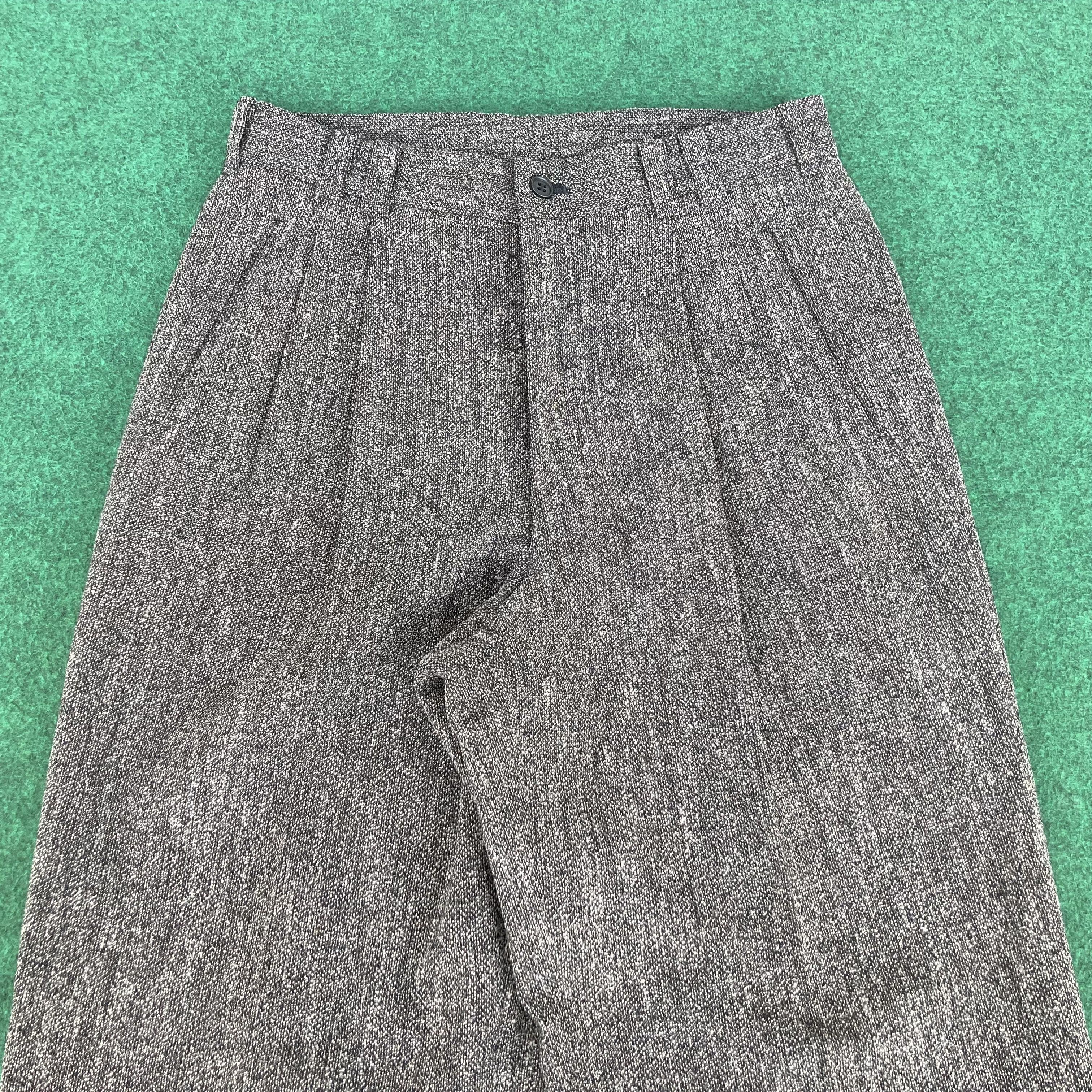 Japanese Brand × Mr. Junko × Vintage Vtg Mr JUNKo Trouser Junko Koshino Wool Baggy Pants Size US 29 - 3 Thumbnail