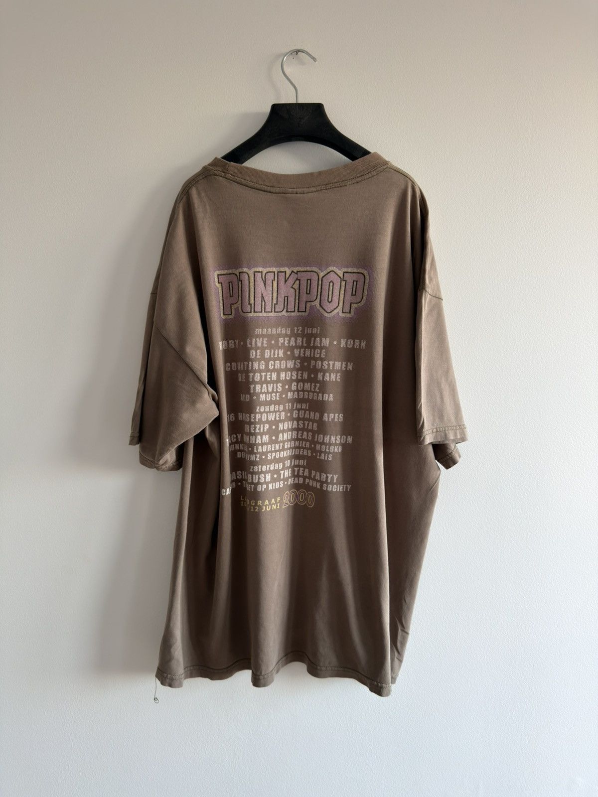 Band Tees *RARE* PINKPOP FESTIVAL ROCK POP BAND OASIS KORN 2000 Y2K Size US XL / EU 56 / 4 - 3 Thumbnail