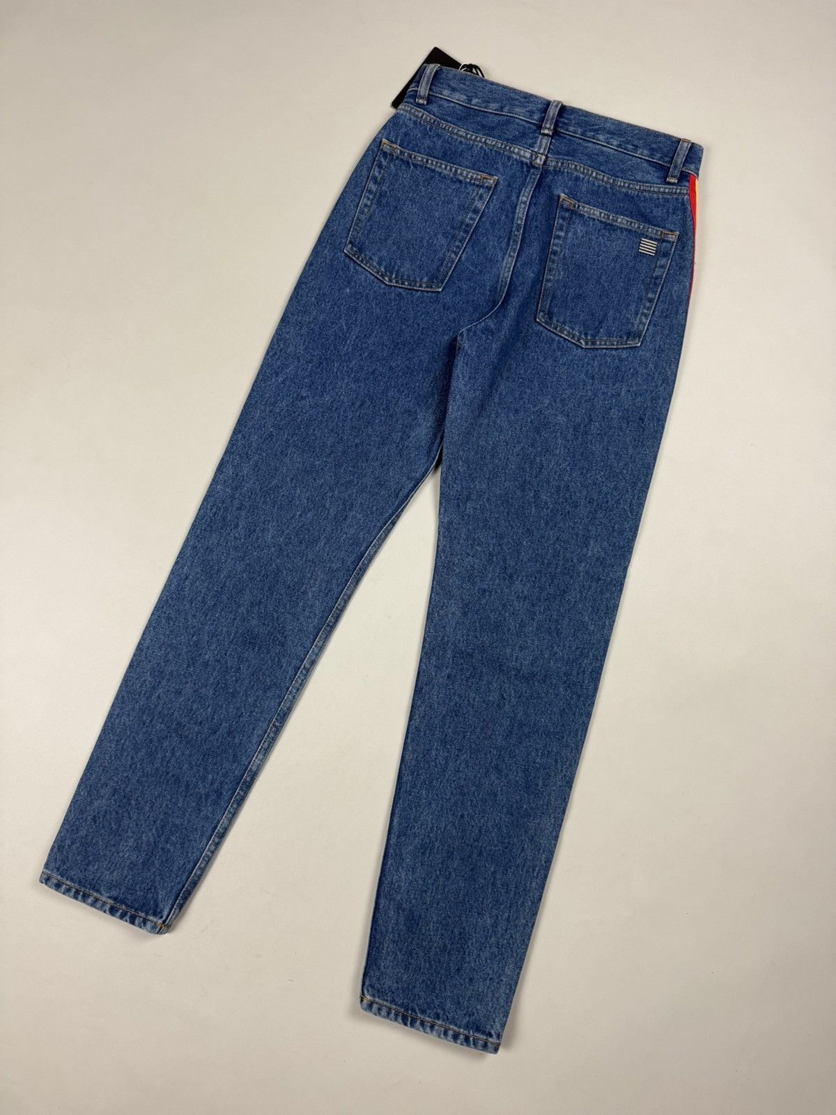 Palm Angels BNWT! Palm Angels Ladies Denim Rainbow Medium Wash Jeans Size 26" / US 2 / IT 38 - 24 Thumbnail