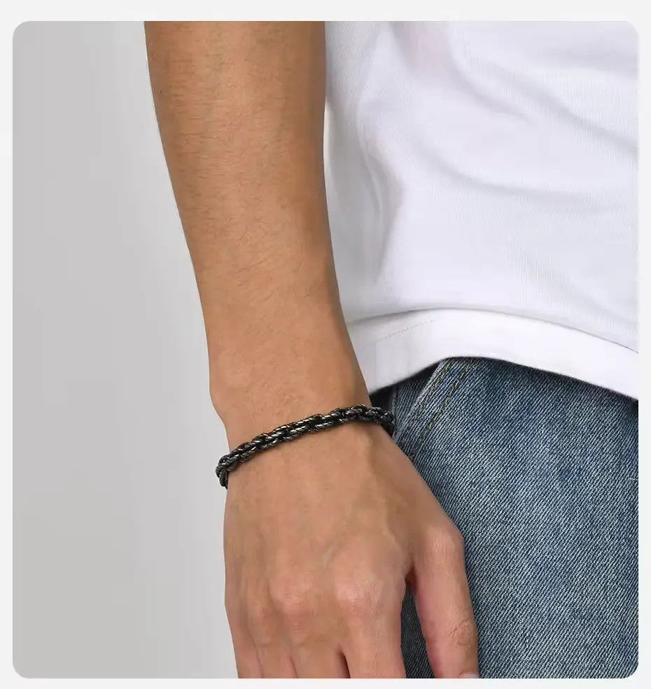 Jewelry 6mm Anchor Chain Bracelet Size ONE SIZE - 2 Thumbnail