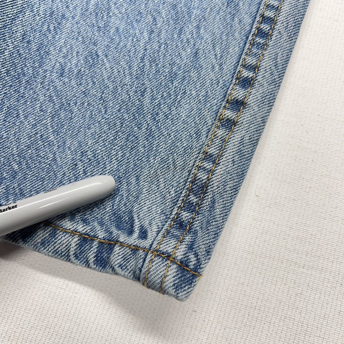 Levi's Levis Jeans Blue 502 Regular Taper Denim Washed Faded Y2K Size US 30 / EU 46 - 18 Thumbnail