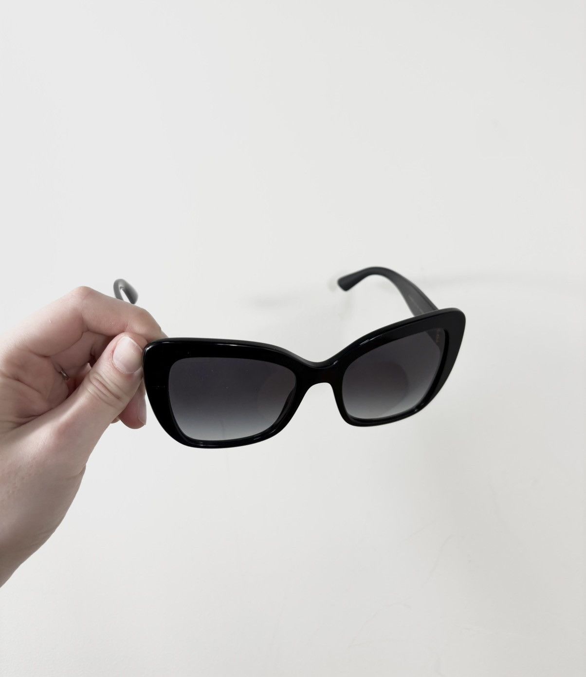Dolce & Gabbana Dolce & Gabbana DG4348 501/8G Cat-Eye Sunglasses Black Size ONE SIZE - 10 Thumbnail