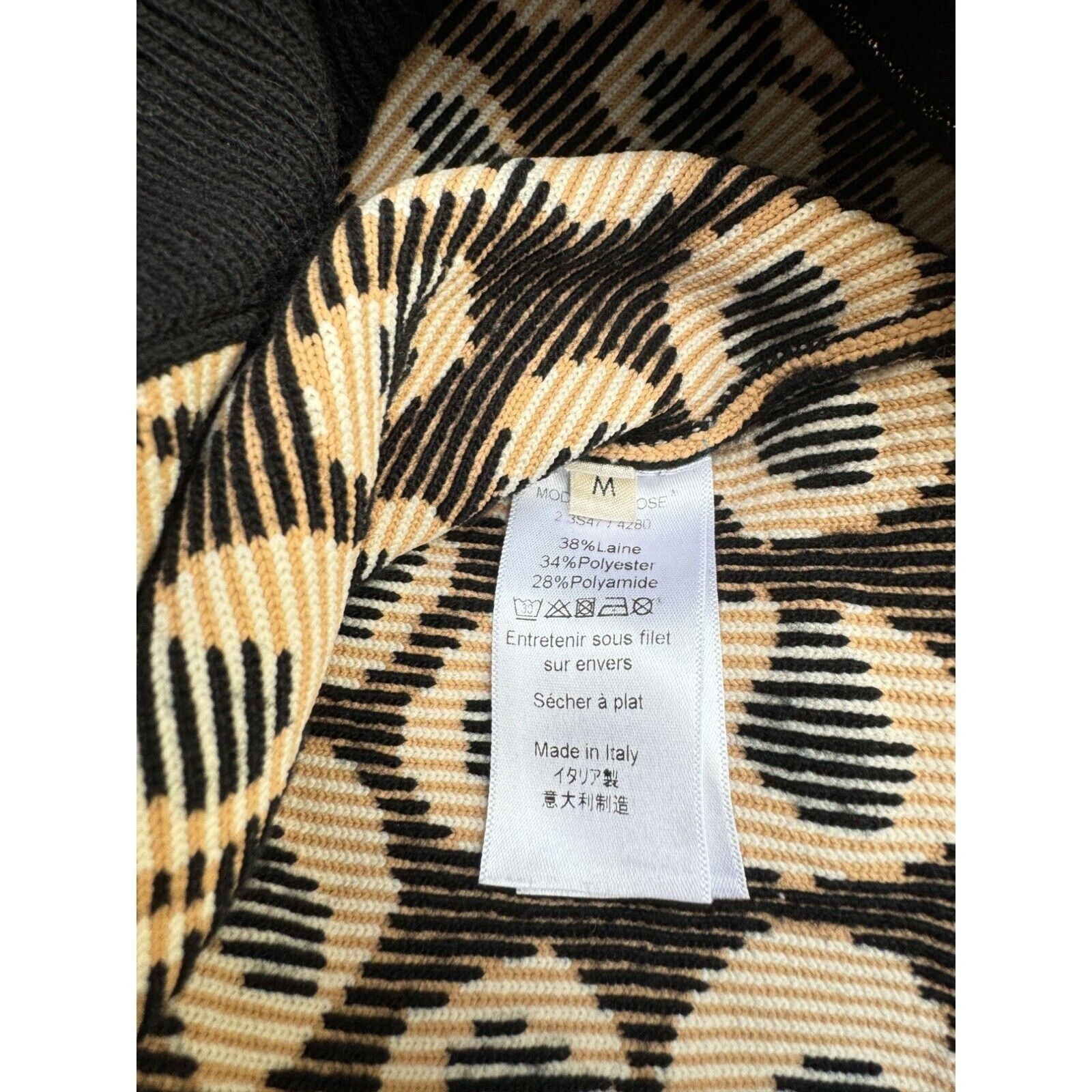 Celine Phoebe Philo Leopard Print Rollneck Sweater Size M / US 6-8 / IT 42-44 - 7 Thumbnail