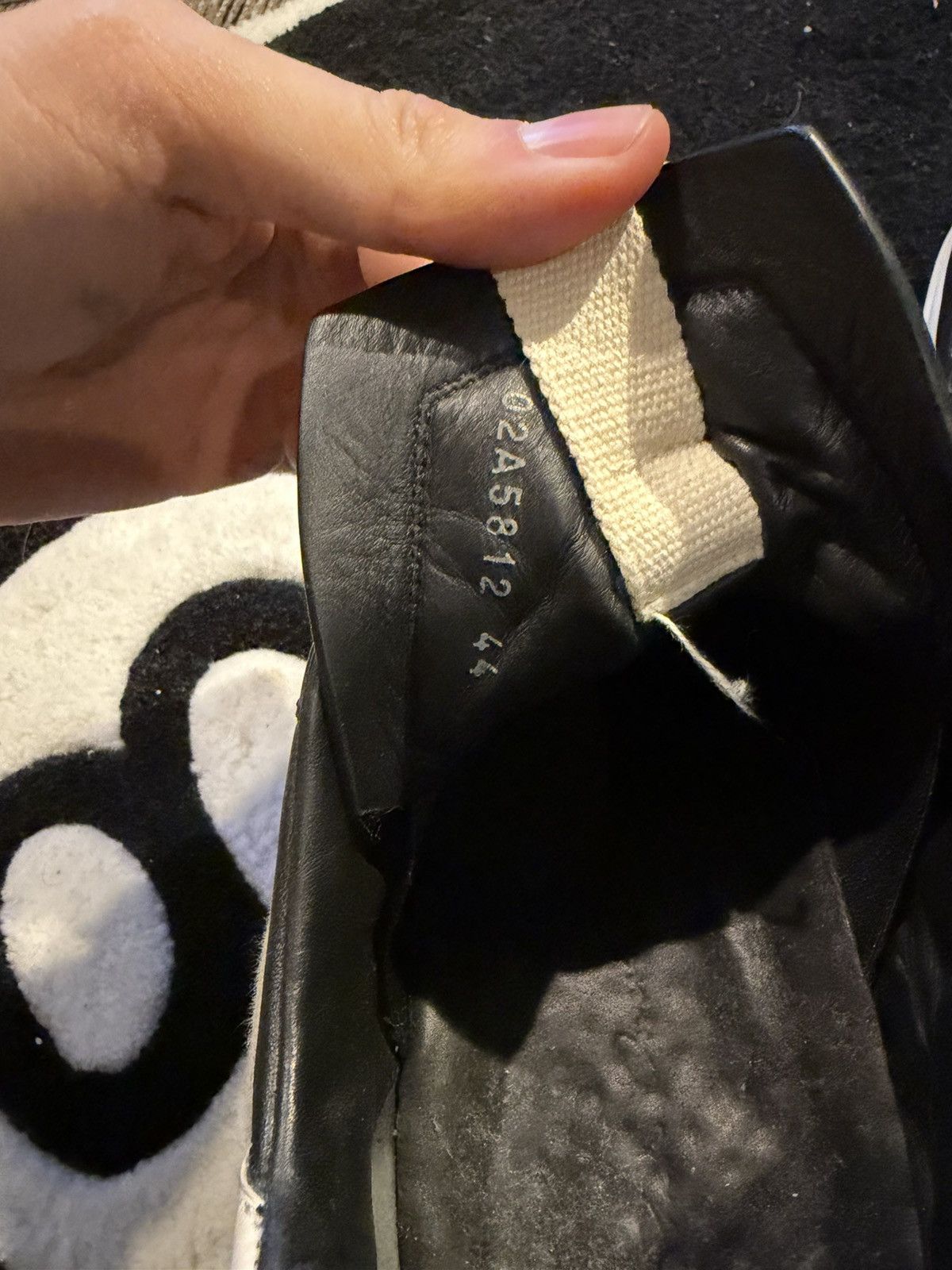 Rick Owens Rick Owens Megalace Runner Sz Eu 44 US 11 Size US 11 / EU 44 - 6 Thumbnail