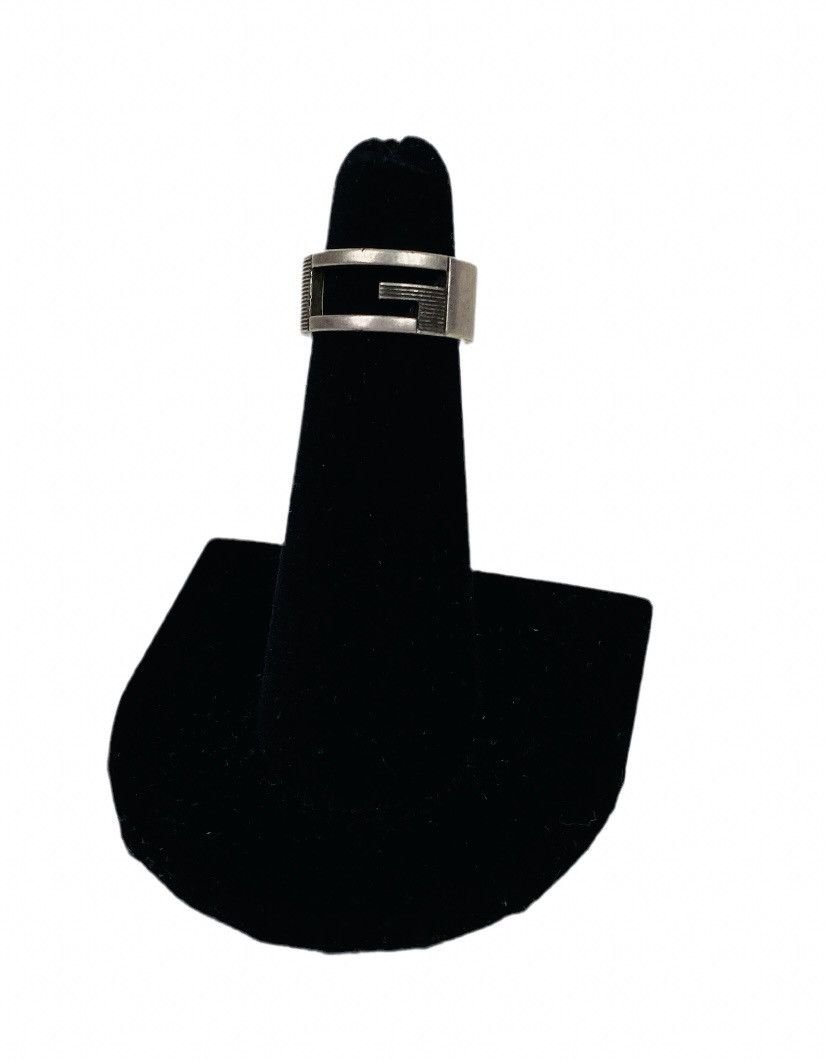 Gucci Gucci .925 Silver G Ring IT 7 Size ONE SIZE - 2 Thumbnail