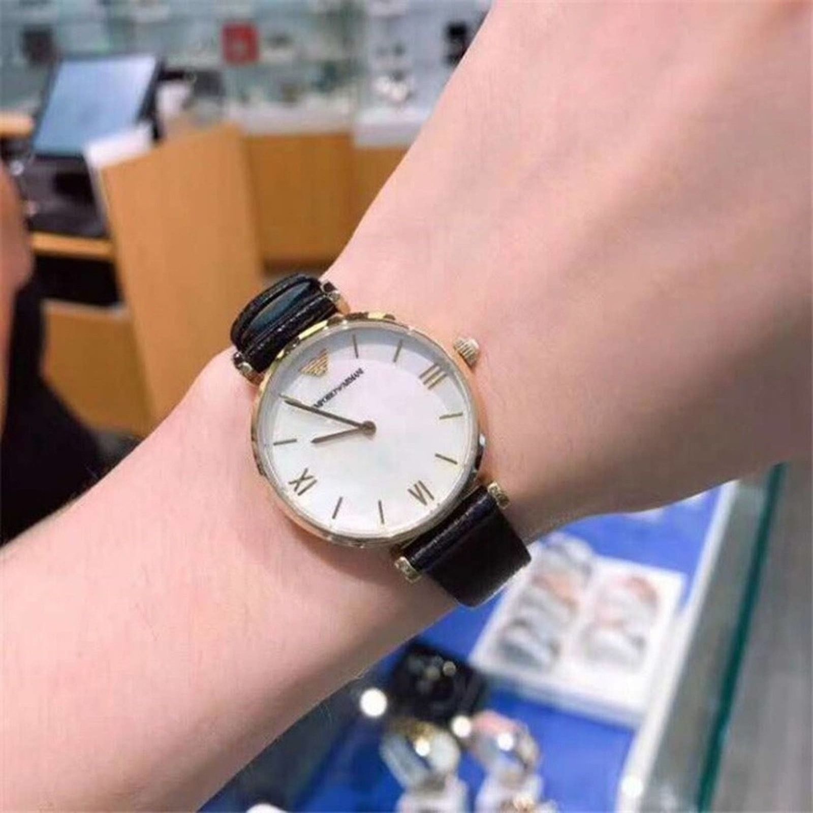 Emporio Armani Emporio Armani AR1910 Women's Two-Hand Size ONE SIZE - 4 Thumbnail