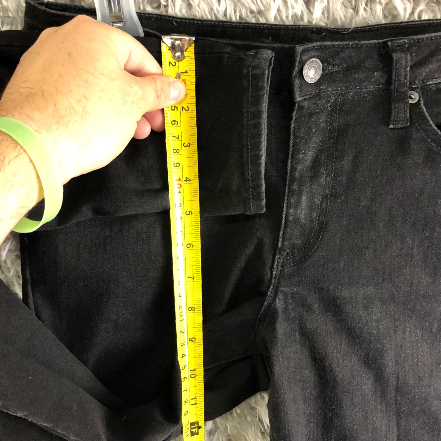 Gap Gap Womens Size 10 Black Legging Skinny Dark Wash Jeans Mens Womens Girls Size 32" / US 10 / IT 46 - 4 Thumbnail