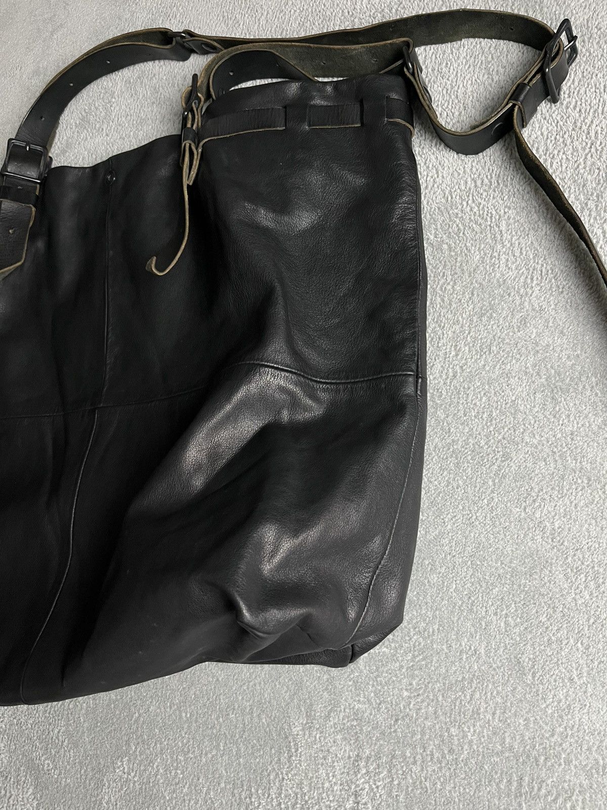The Viridi-anne The Viridi-Anne - Leather 2-way Crossbody/Tote bag Size ONE SIZE - 6 Thumbnail