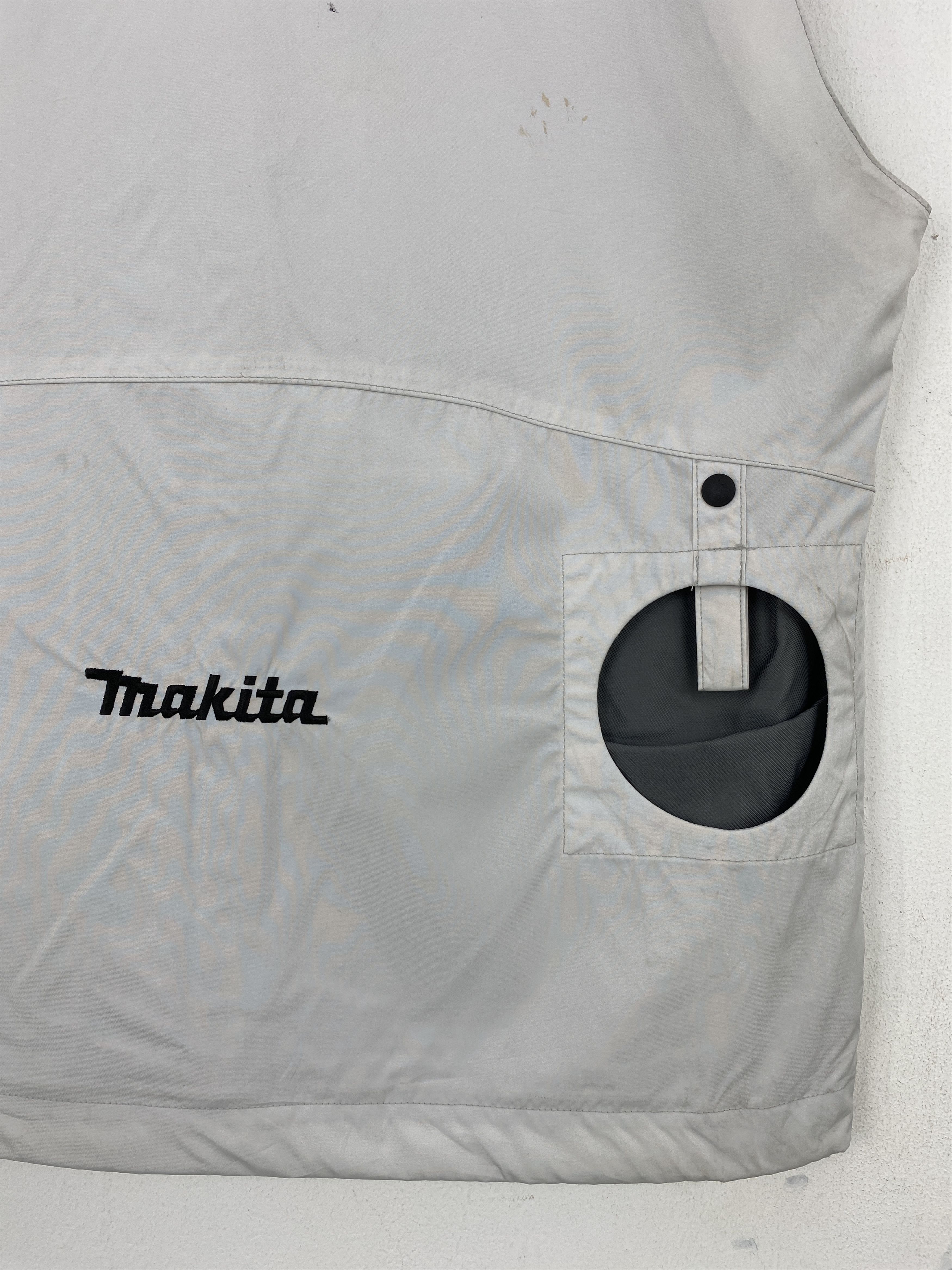 Japanese Brand Vtg MAKITA Cordless Fan Multi Pockets Utility Vest JA0134 Size US L / EU 52-54 / 3 - 11 Thumbnail