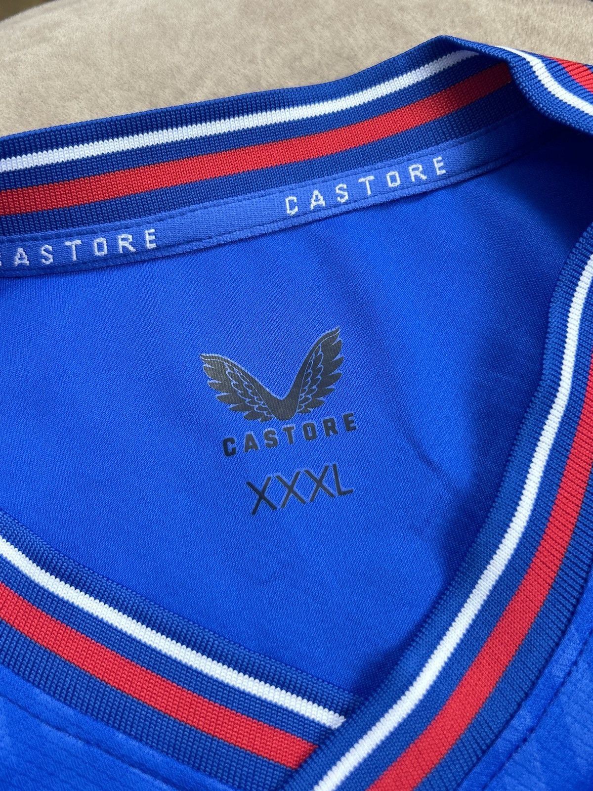 Castore RANGERS 2023 2024 HOME FOOTBALL SHIRT SOCCER JERSEY Size US XXL / EU 58 / 5 - 10 Thumbnail