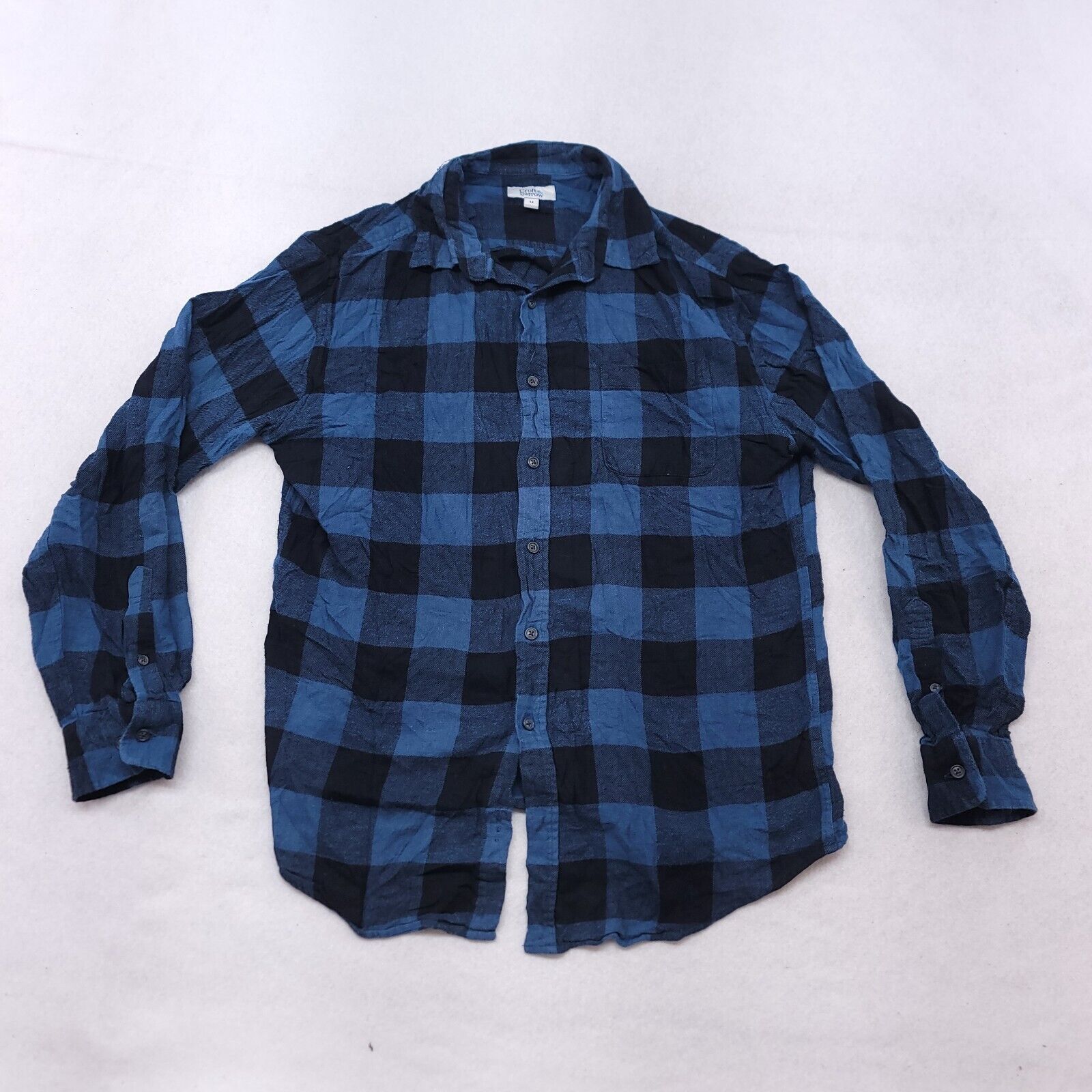 Croft & Barrow Croft & Barrow Buffalo Check Flannel Shirt Mens Size M Blue Size US M / EU 48-50 / 2 - 2 Thumbnail