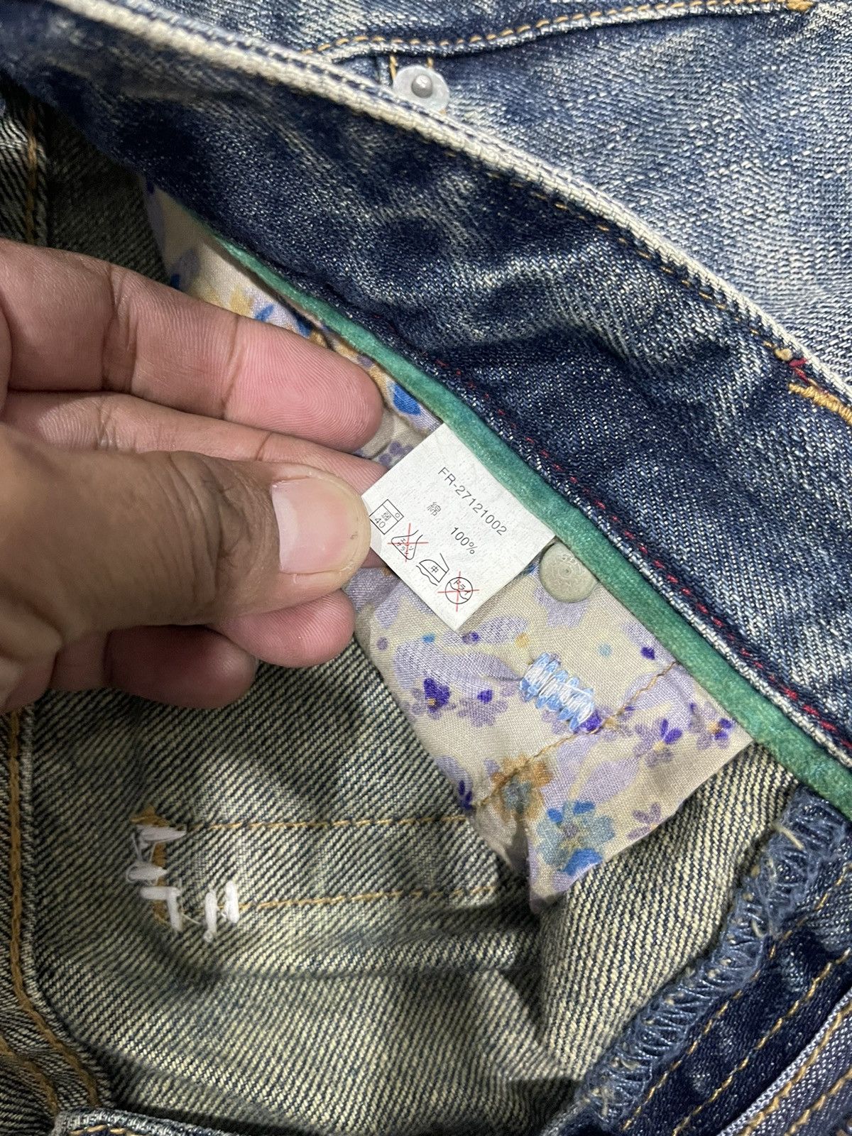 Japanese Brand RARE ! Vintage Flash Report Distressed Style Kapital Design Size US 32 / EU 48 - 24 Thumbnail