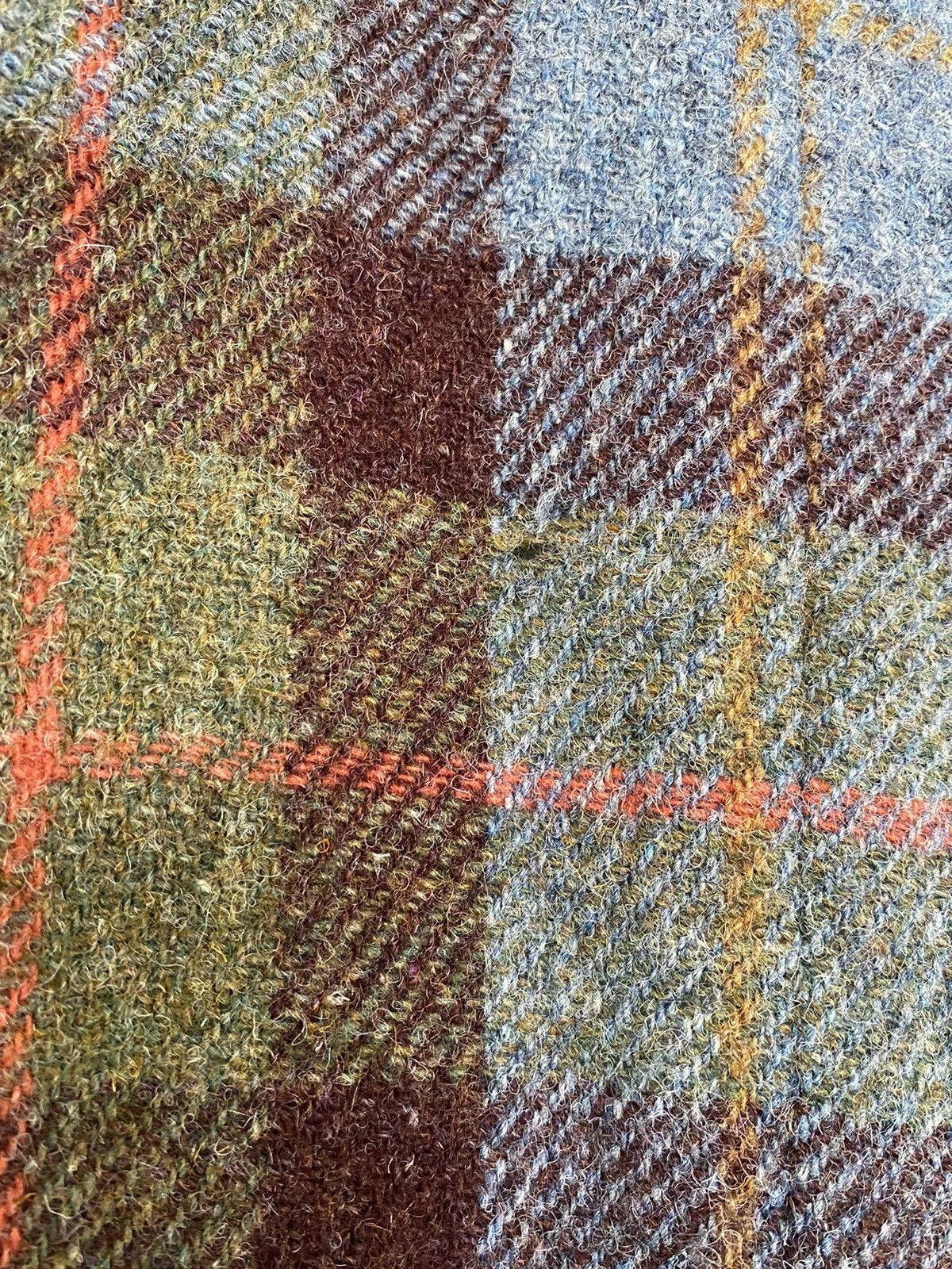 Harris Tweed Vintage HARISS TWEED Hand Woven Wool Blazers Size 42S - 15 Thumbnail